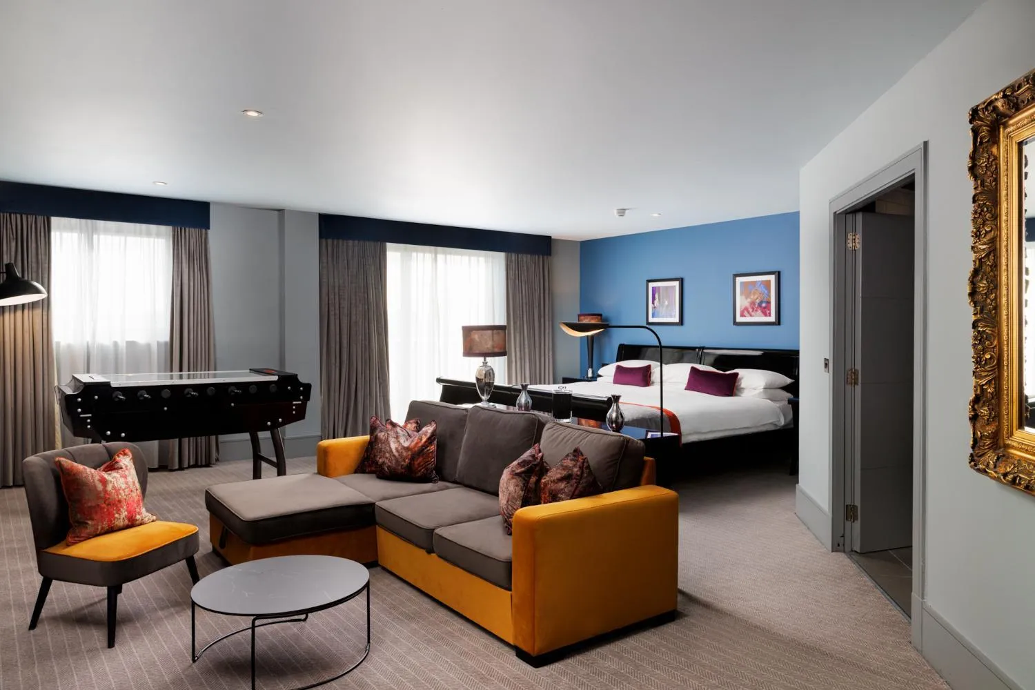 Bedroom, Bed in Malmaison Aberdeen