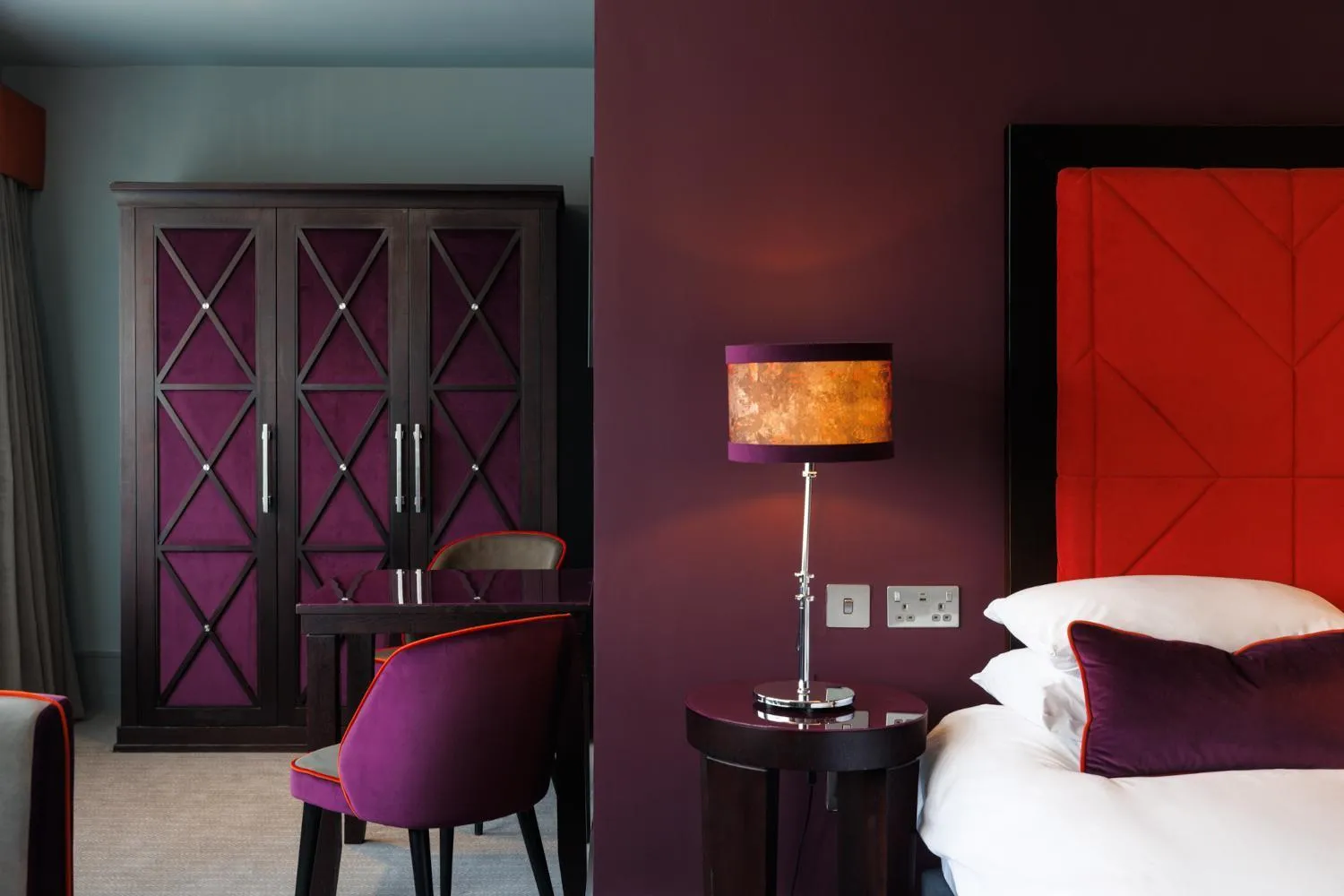 Bedroom, Bed in Malmaison Aberdeen