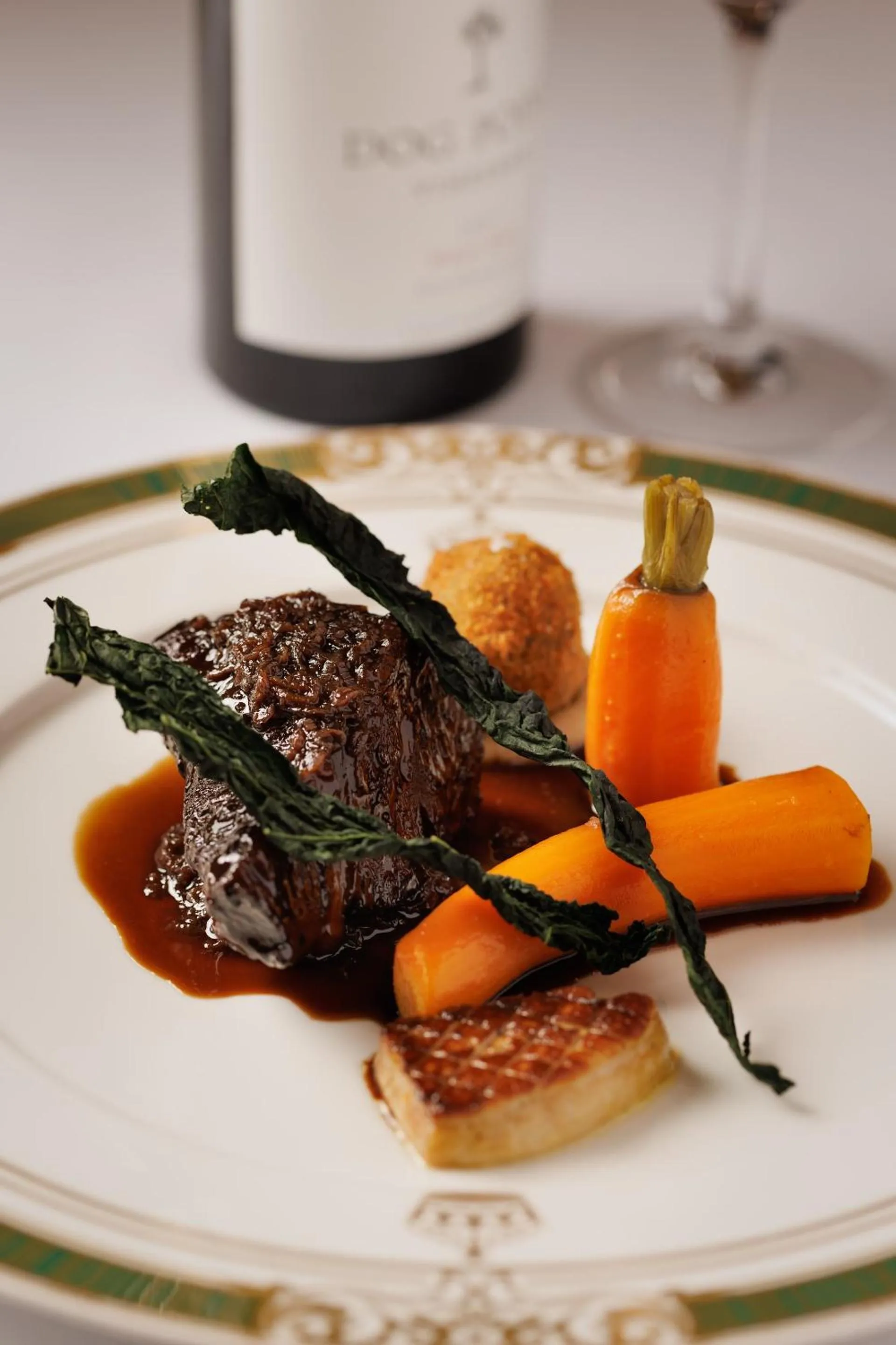 Food close-up in Thornbury Castle - A Relais & Chateaux Hotel