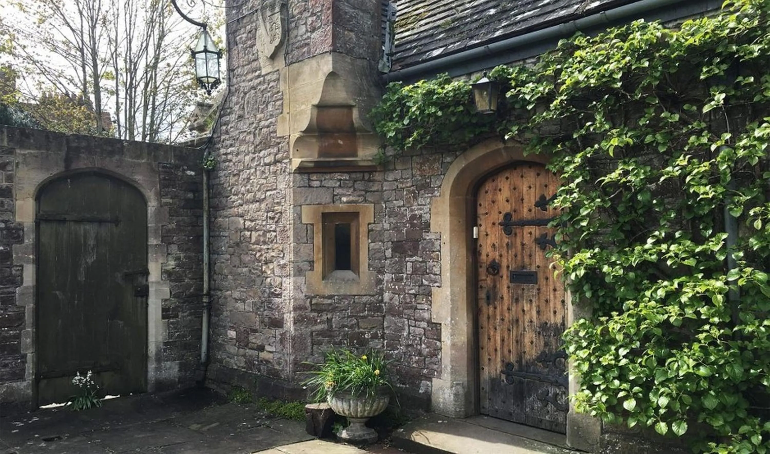 Facade/entrance in Thornbury Castle - A Relais & Chateaux Hotel