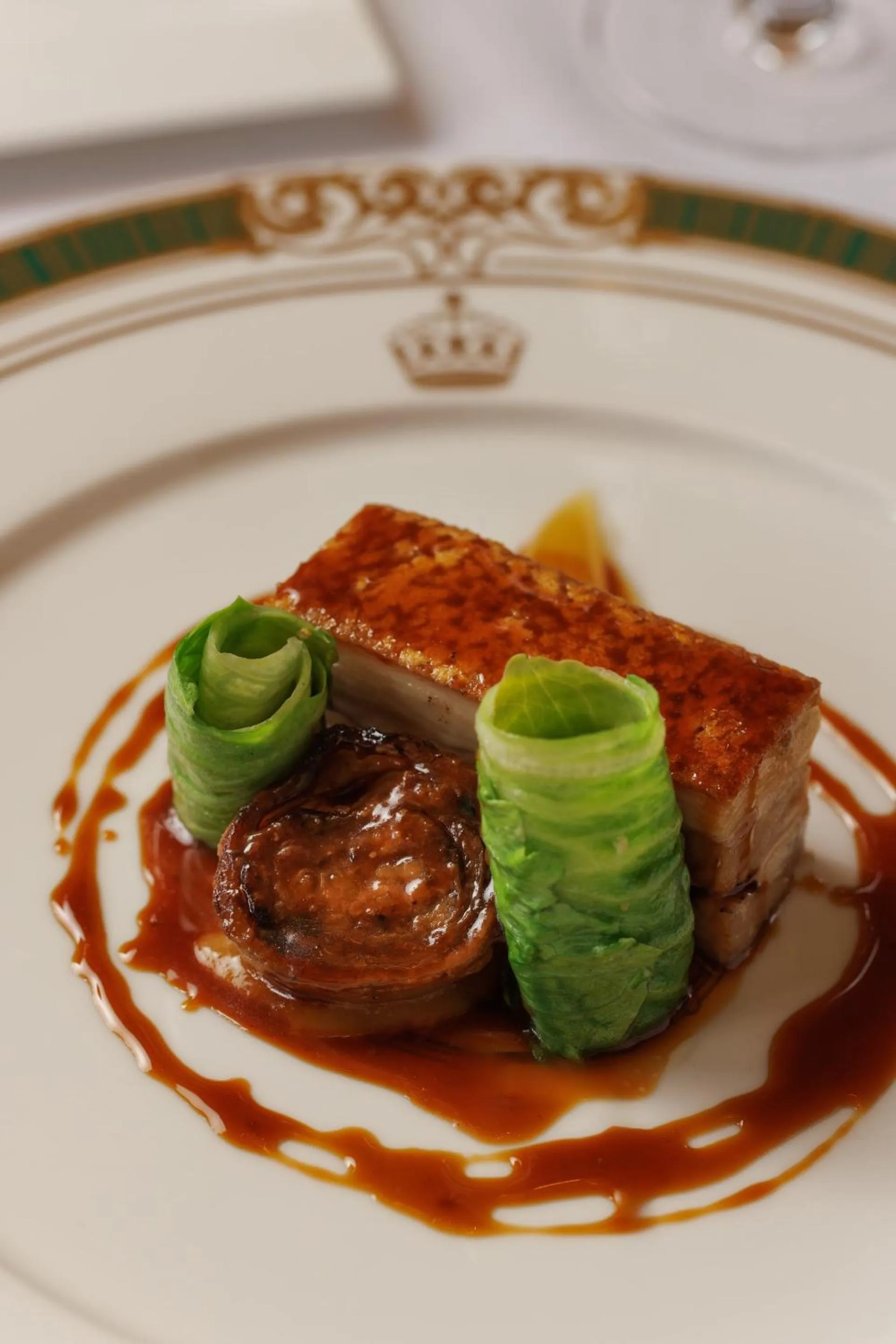 Food close-up in Thornbury Castle - A Relais & Chateaux Hotel