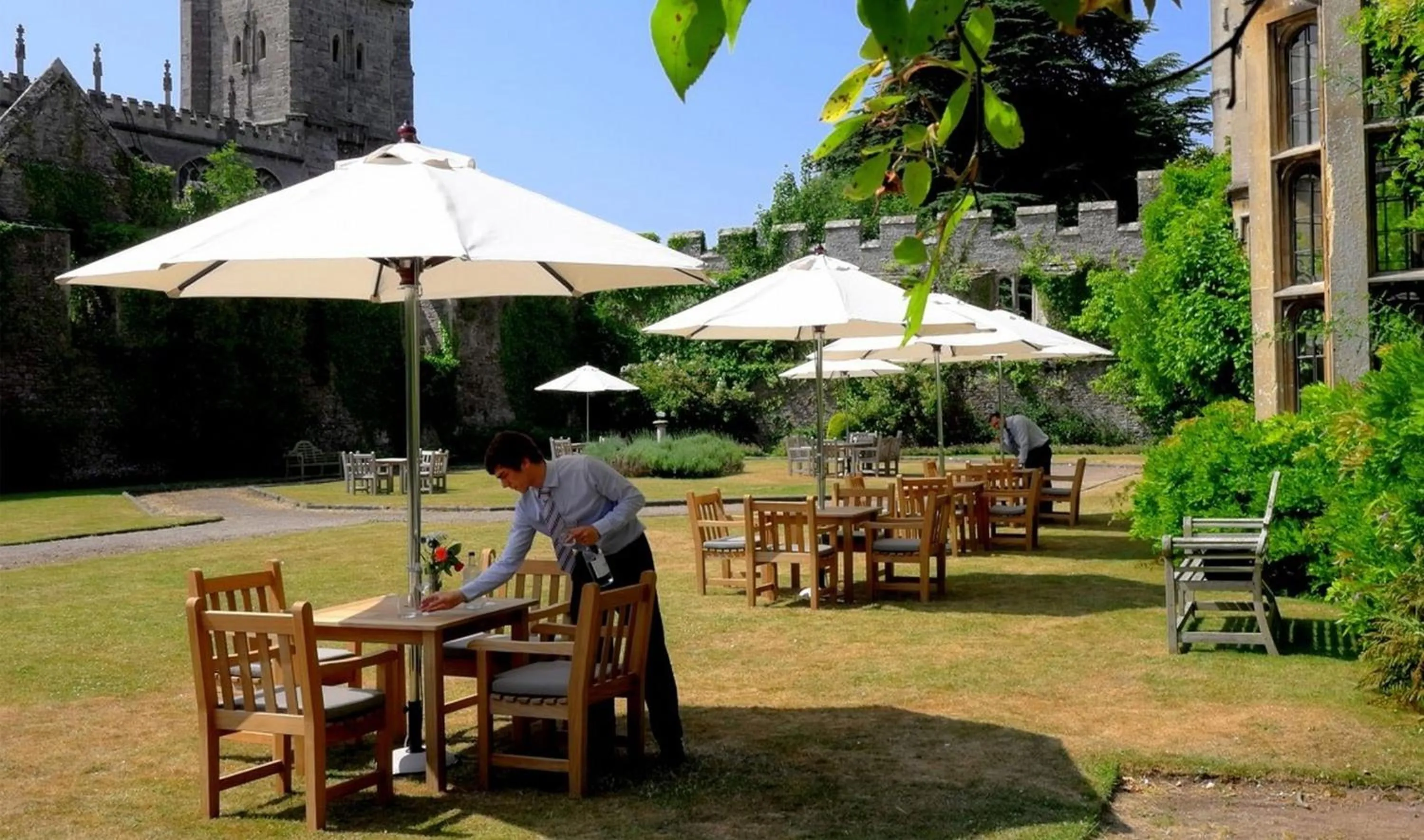 Staff in Thornbury Castle - A Relais & Chateaux Hotel