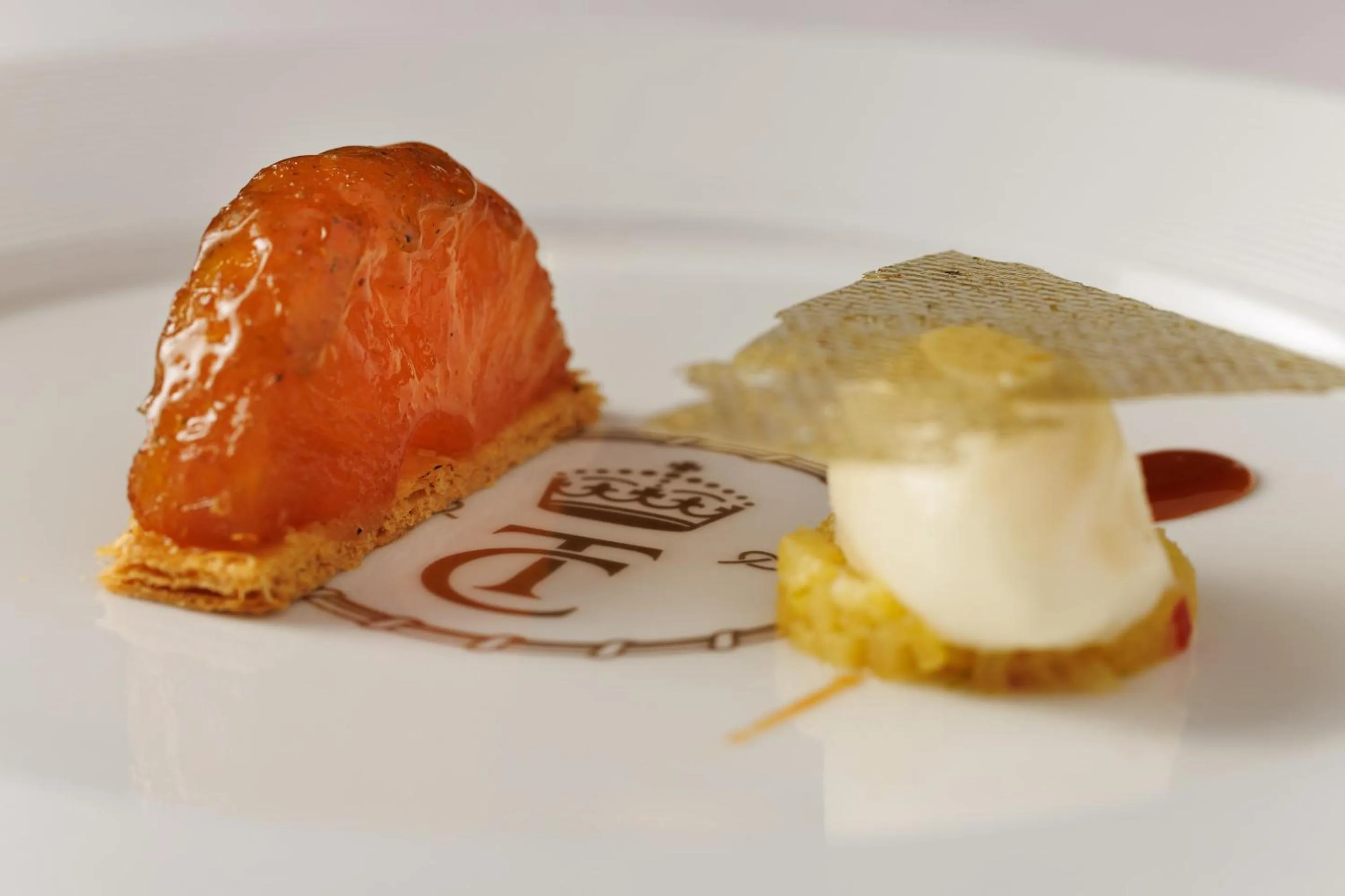 Food close-up in Thornbury Castle - A Relais & Chateaux Hotel