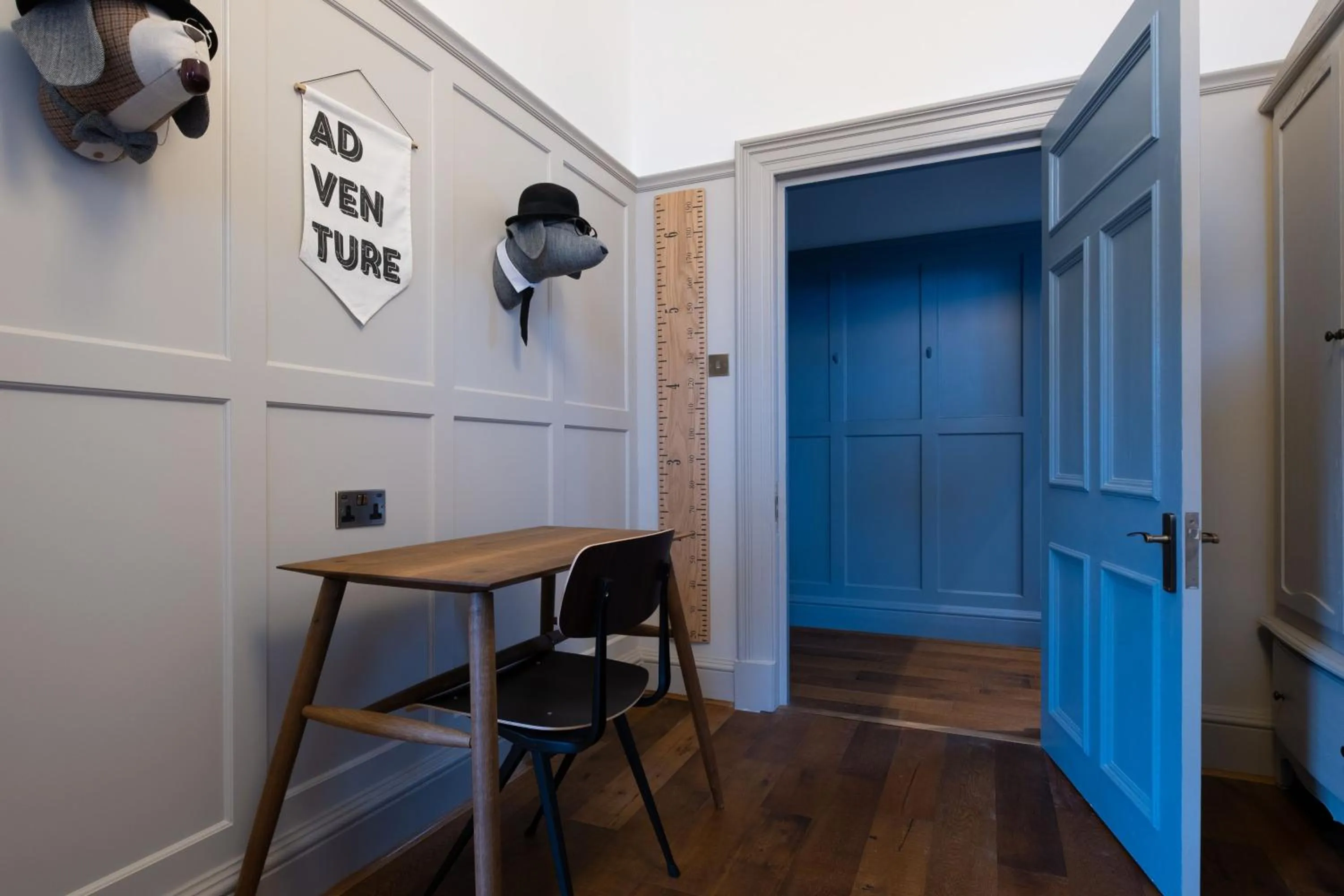 Bedroom in Fowey Hall Hotel