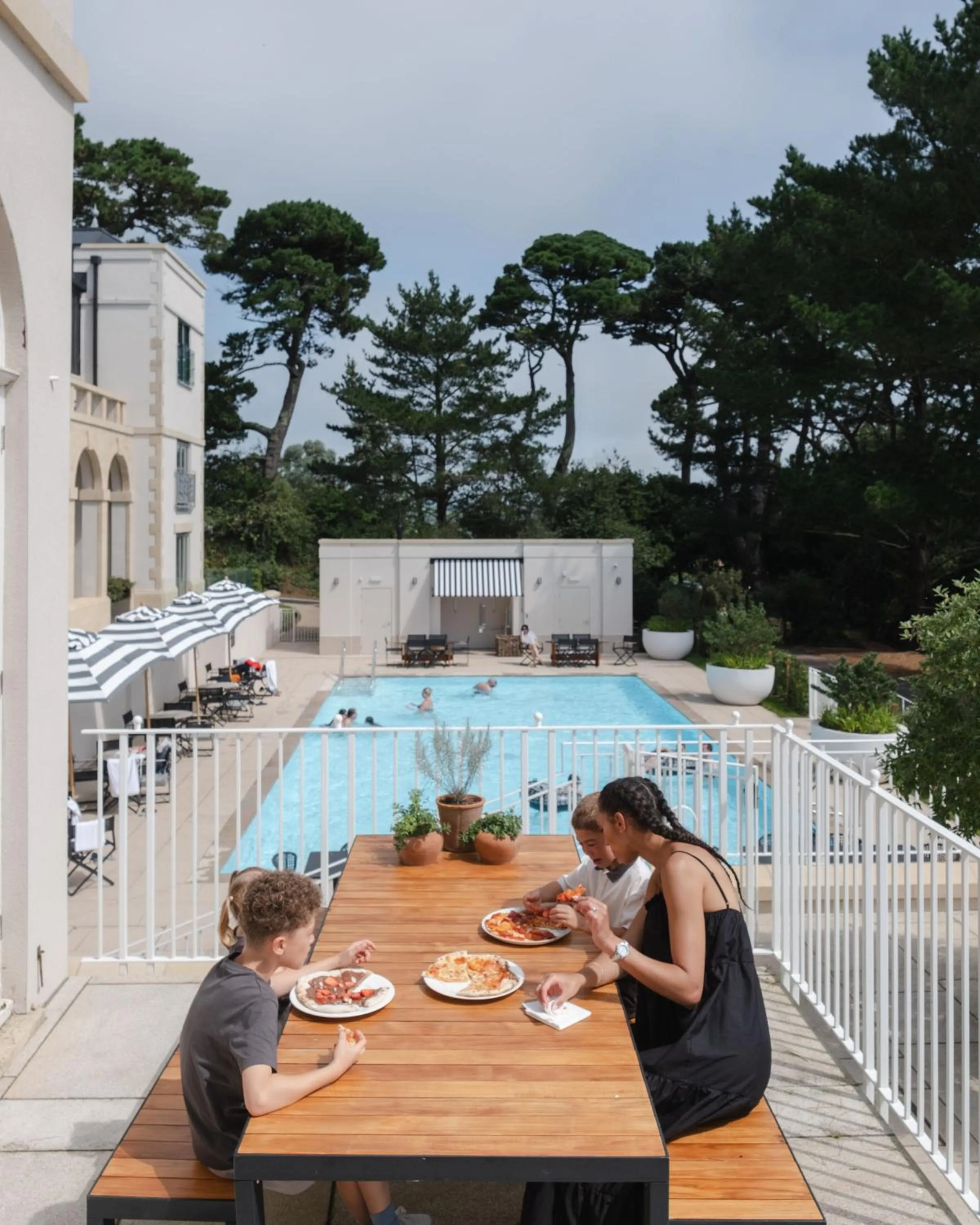 Garden in Fowey Hall Hotel