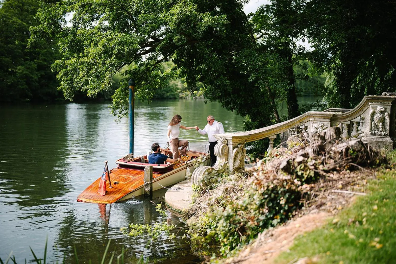 River view in Cliveden House - an Iconic Luxury Hotel
