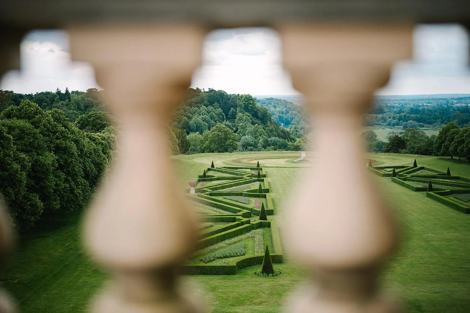 View (from property/room) in Cliveden House - an Iconic Luxury Hotel
