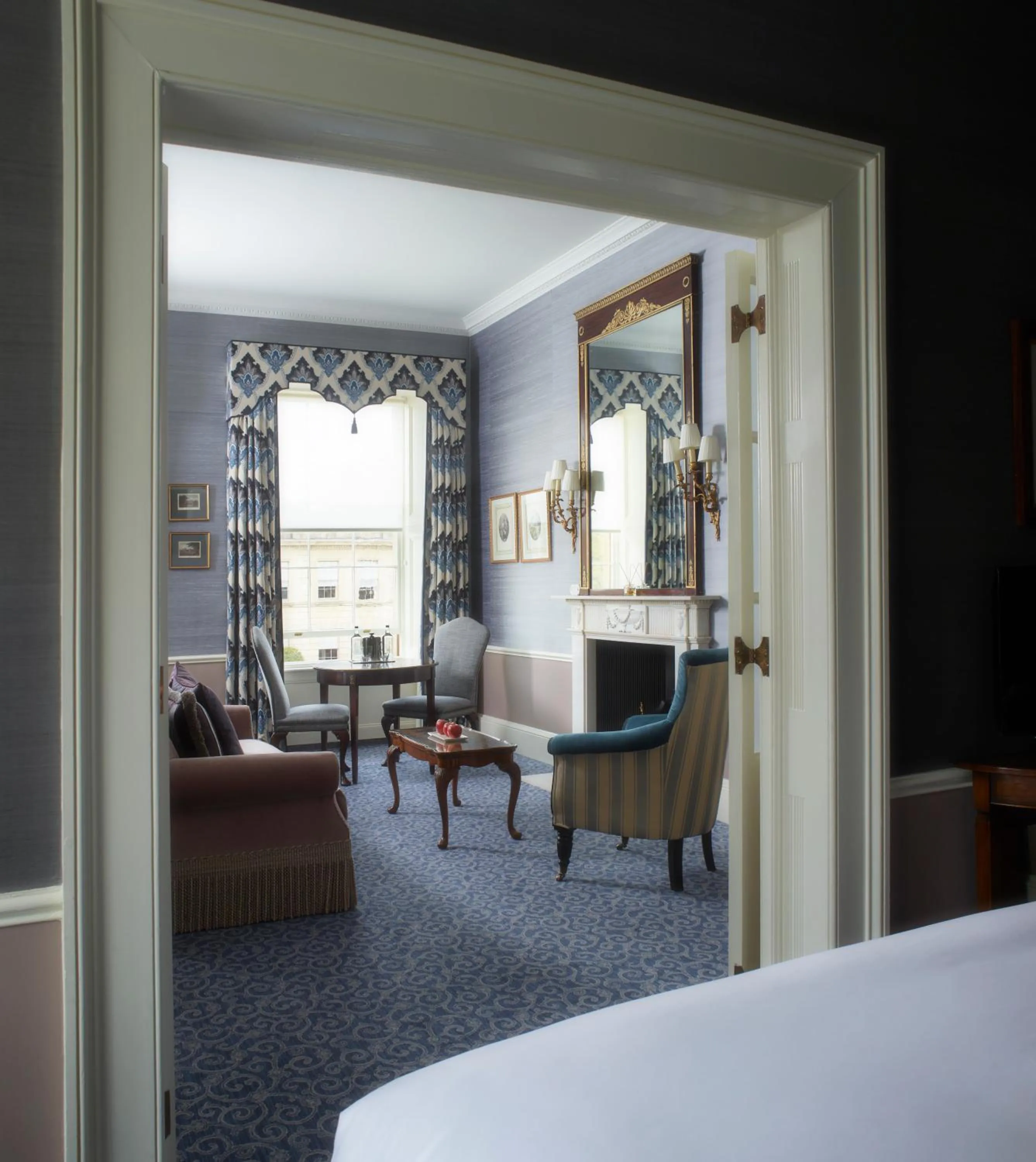 Seating area, Bed in Cliveden House - an Iconic Luxury Hotel