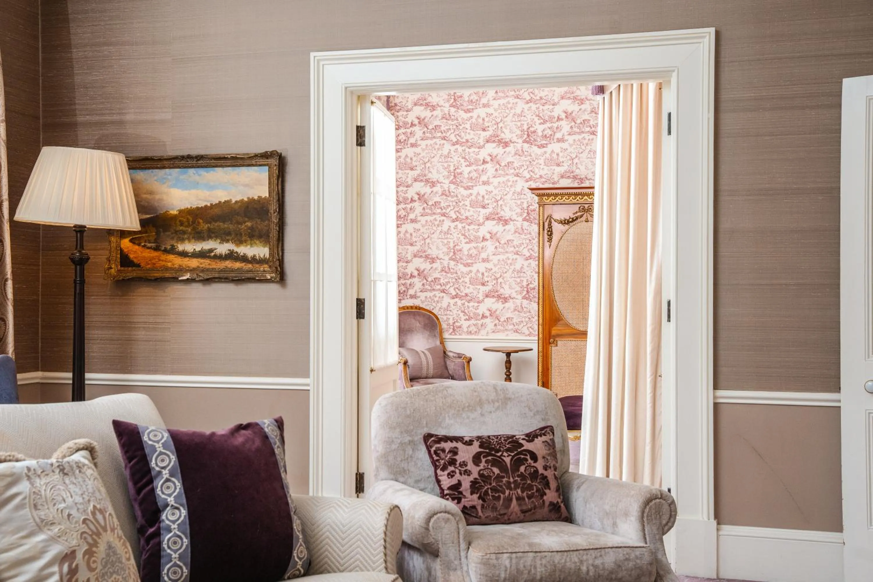 Living room in Cliveden House - an Iconic Luxury Hotel