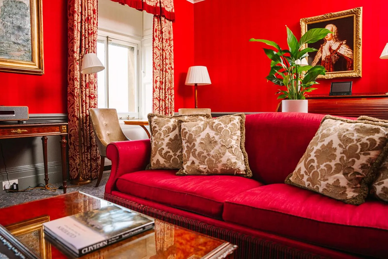 Living room in Cliveden House - an Iconic Luxury Hotel