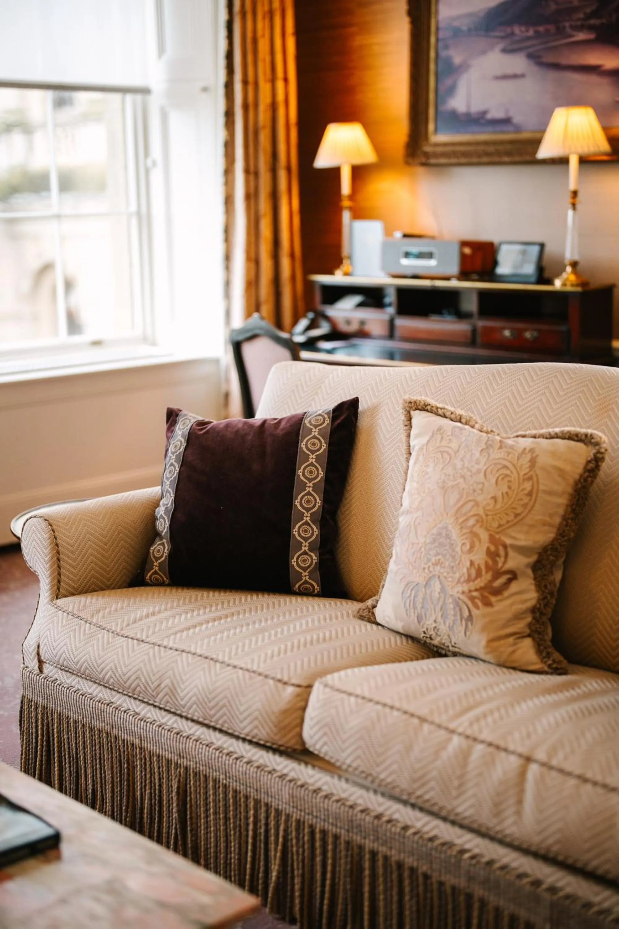 Living room in Cliveden House - an Iconic Luxury Hotel