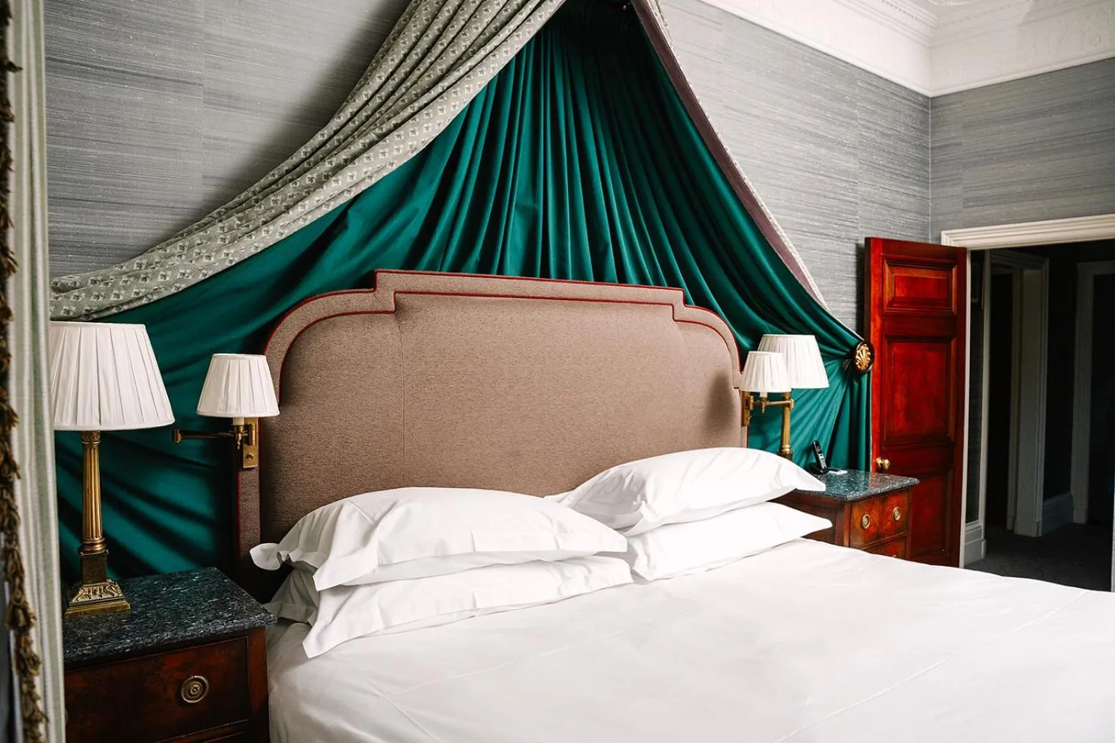 Bed in Cliveden House - an Iconic Luxury Hotel