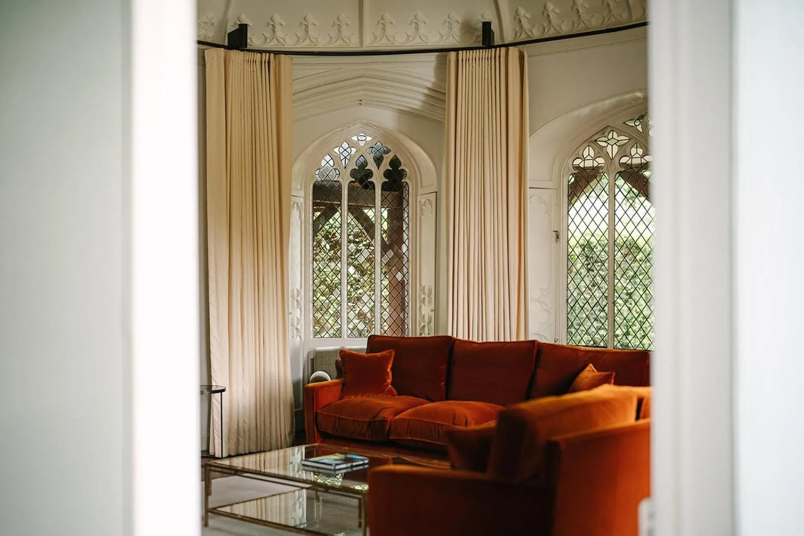 Living room in Cliveden House - an Iconic Luxury Hotel