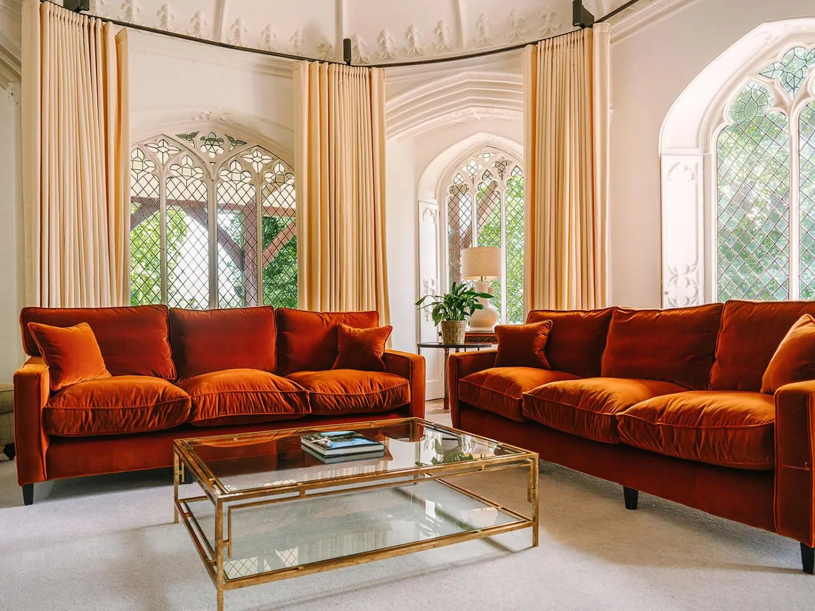 Living room in Cliveden House - an Iconic Luxury Hotel