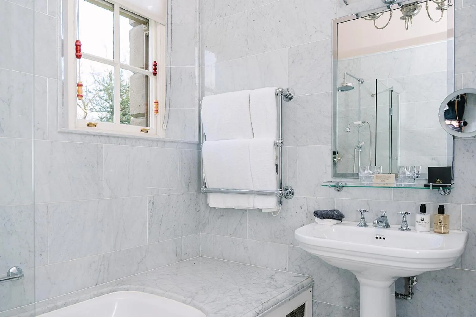 Bathroom in Cliveden House - an Iconic Luxury Hotel