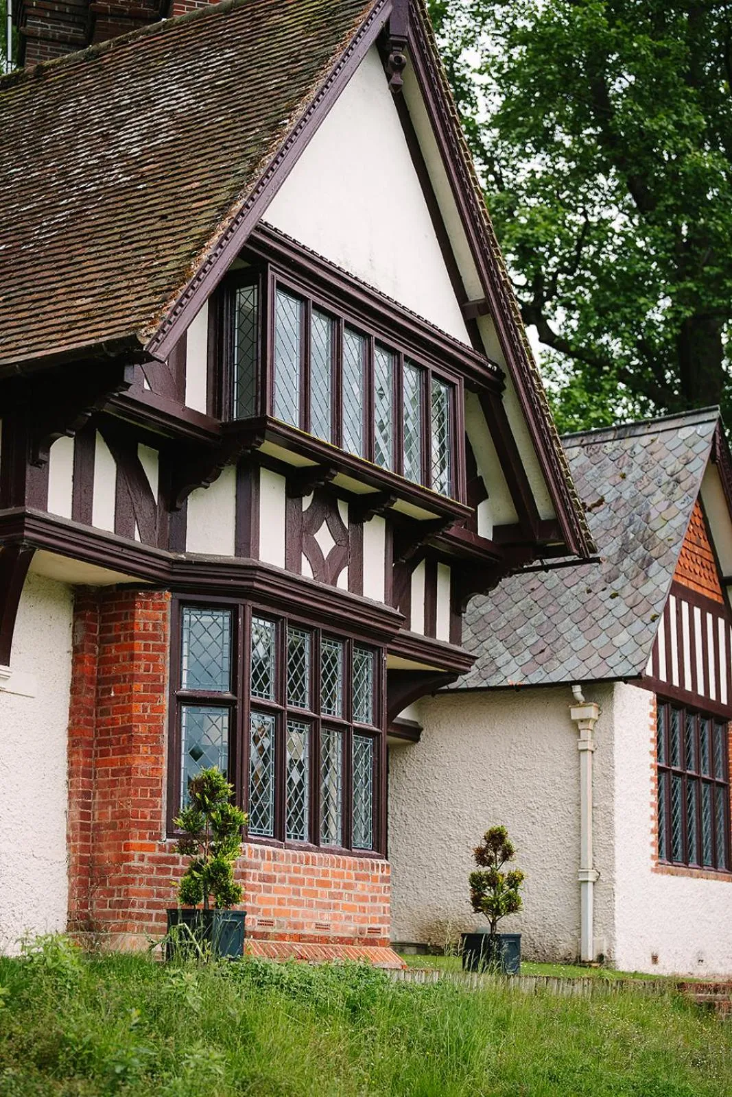 Facade/entrance in Cliveden House - an Iconic Luxury Hotel