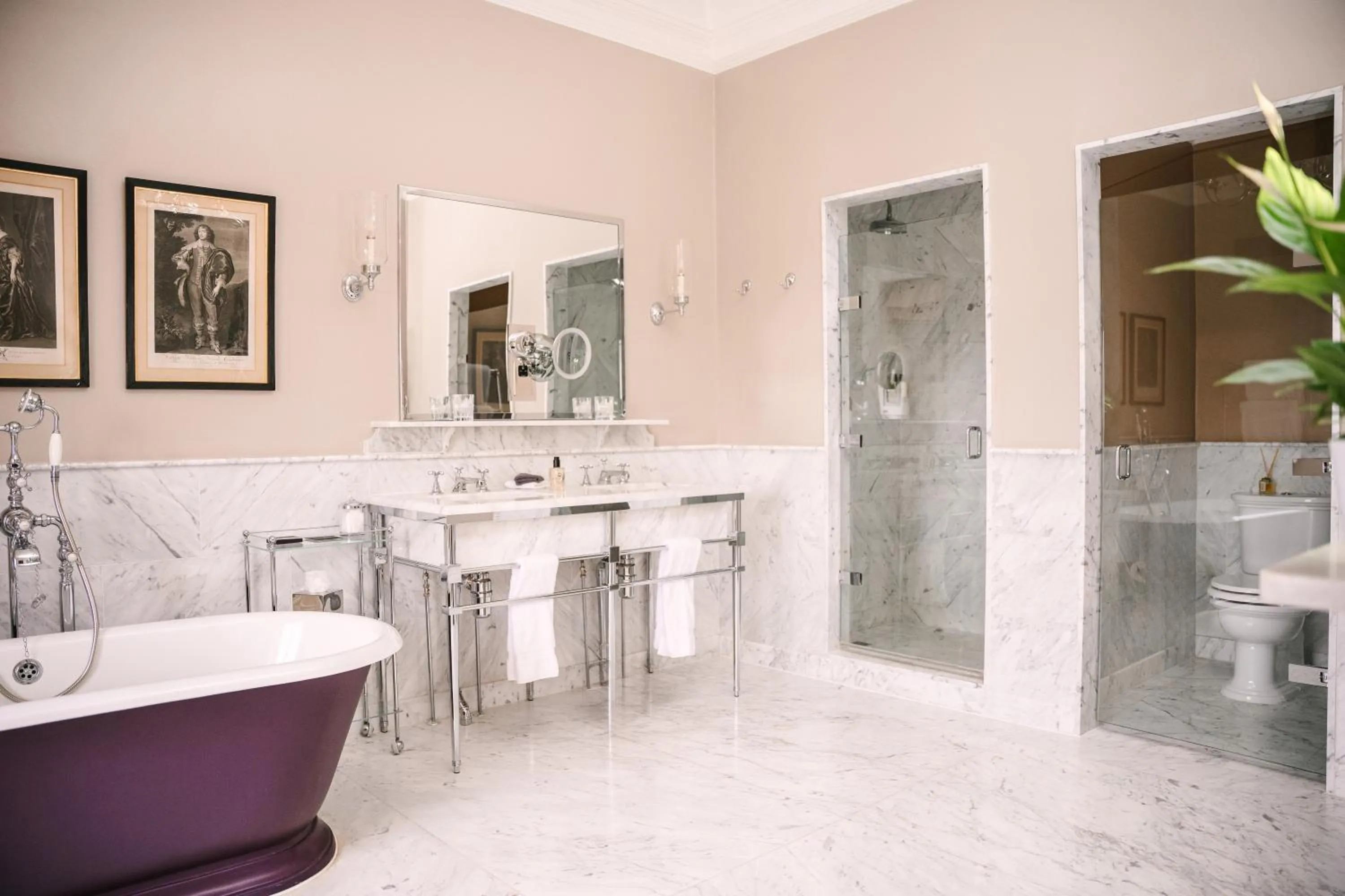 Bathroom in Cliveden House - an Iconic Luxury Hotel