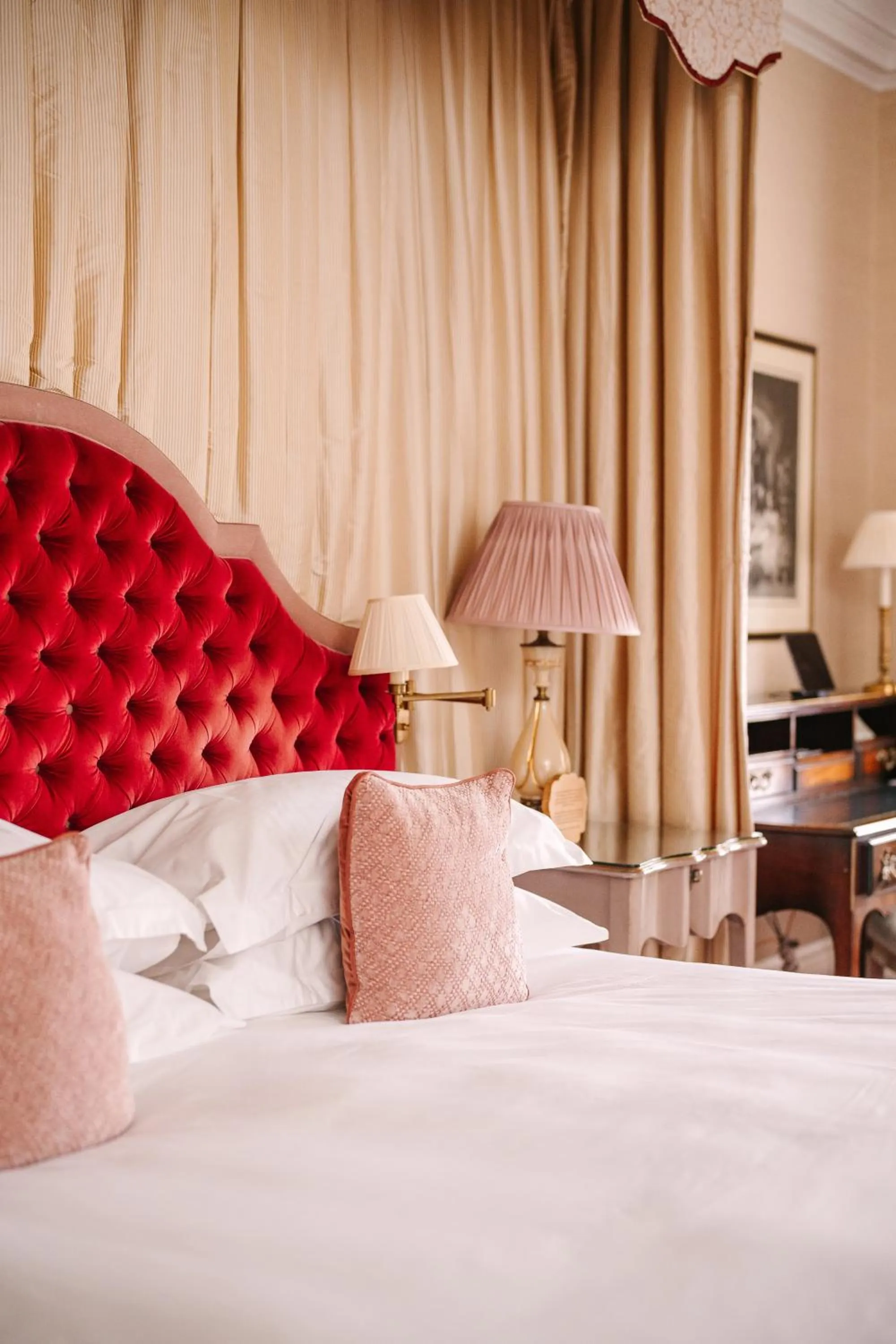 Bed in Cliveden House - an Iconic Luxury Hotel