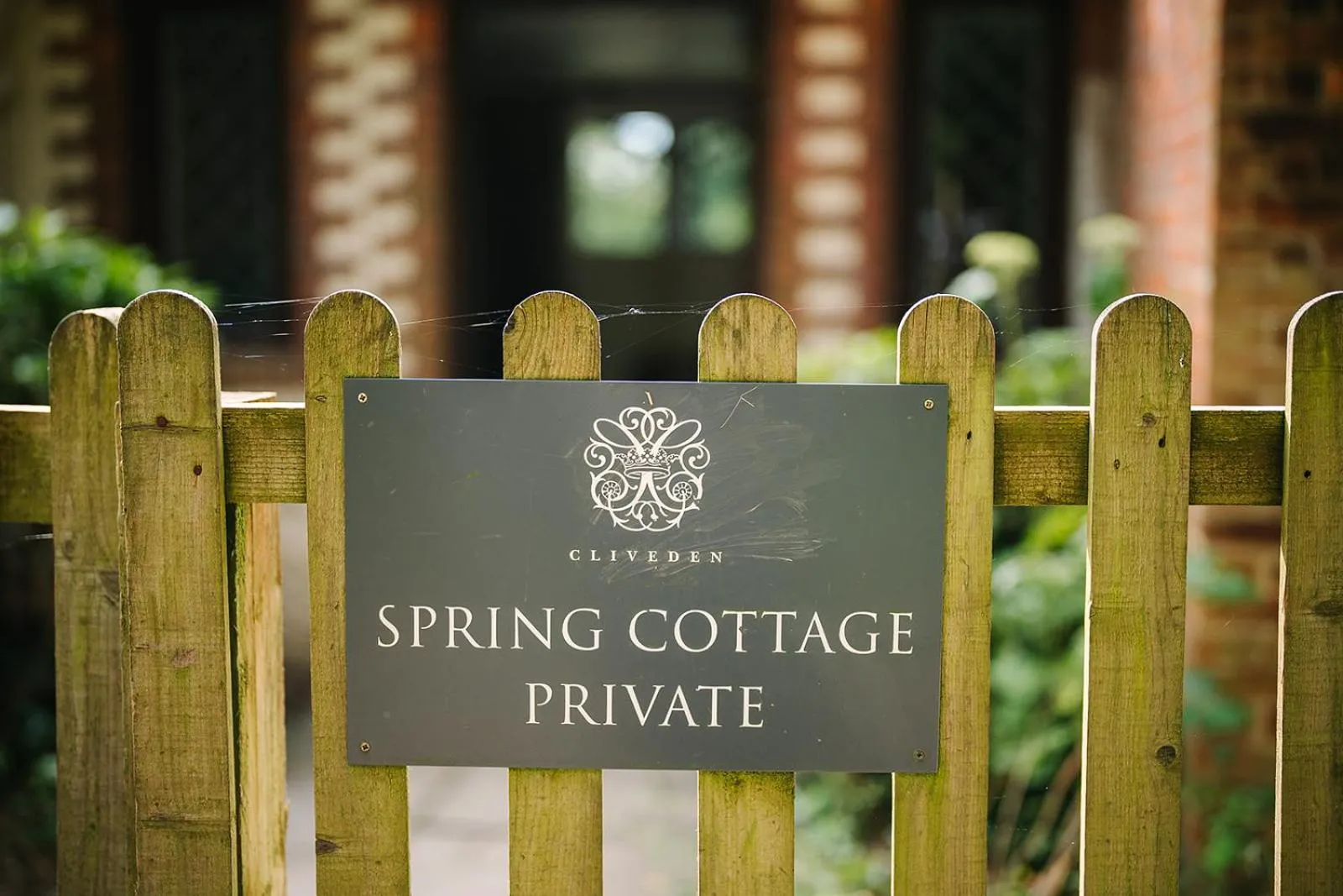 Facade/entrance in Cliveden House - an Iconic Luxury Hotel