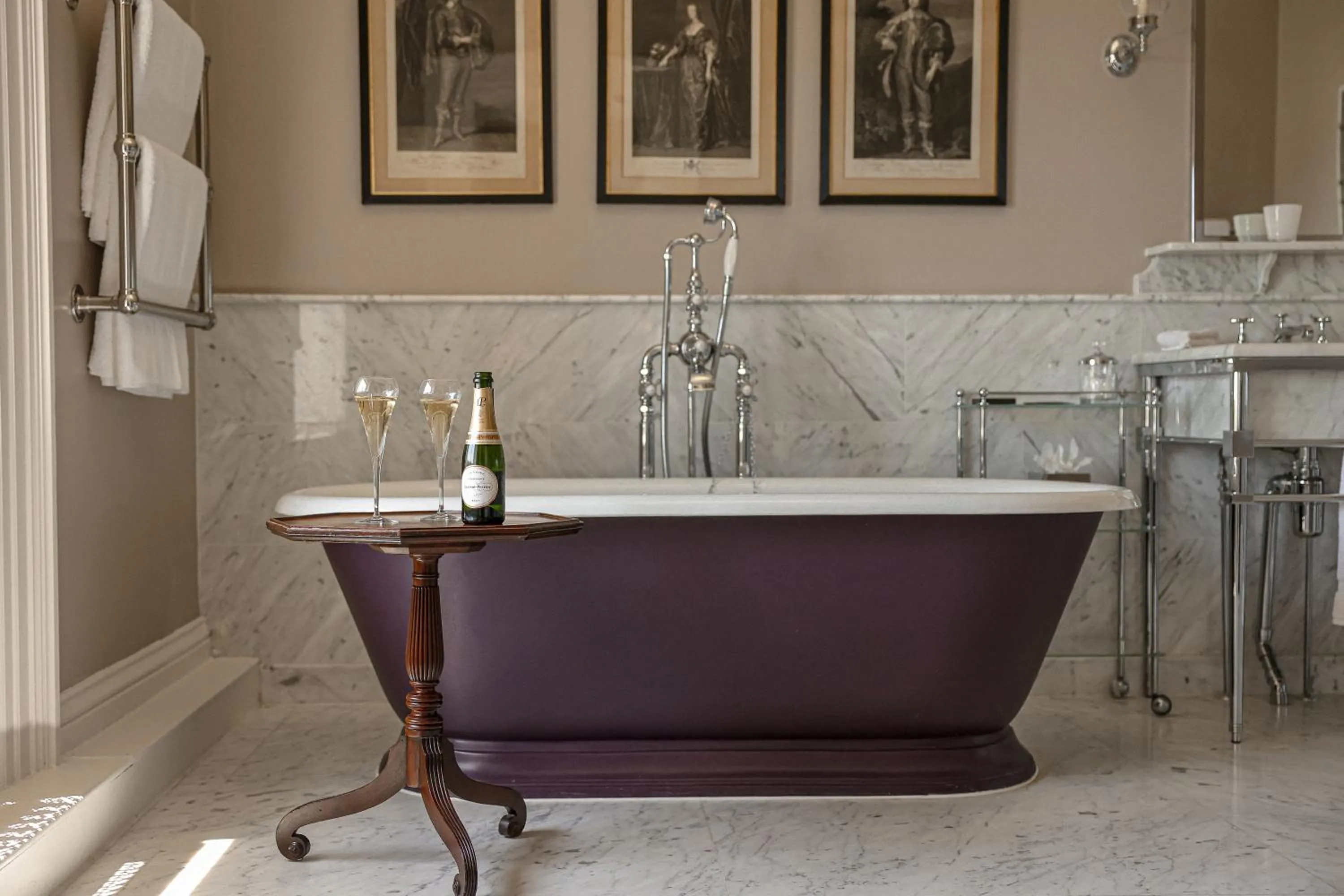 Bathroom in Cliveden House - an Iconic Luxury Hotel