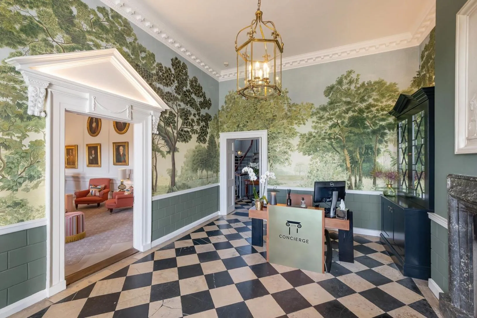 Lobby or reception in The Royal Crescent Hotel & Spa