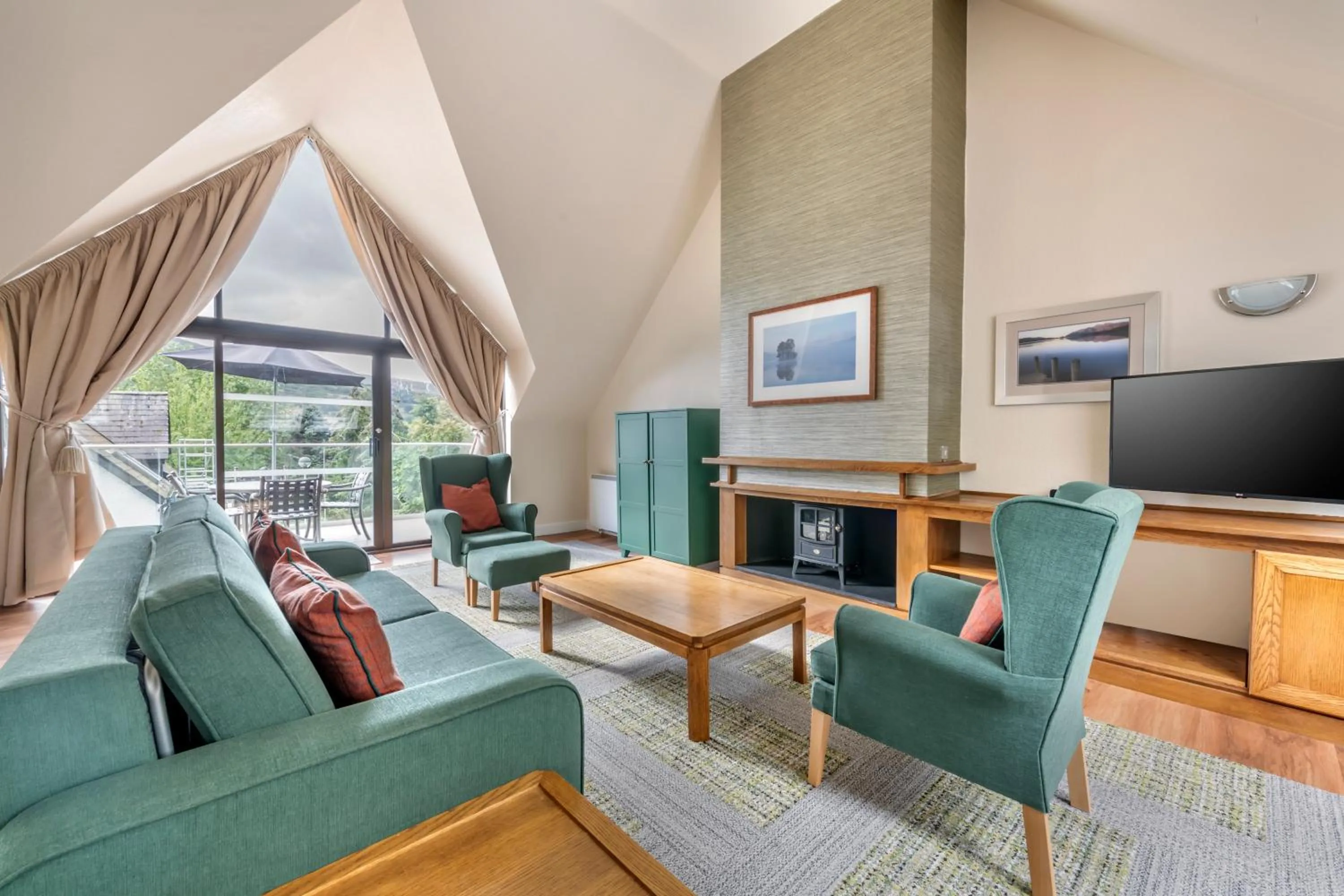 Living room in The Kenmore Club