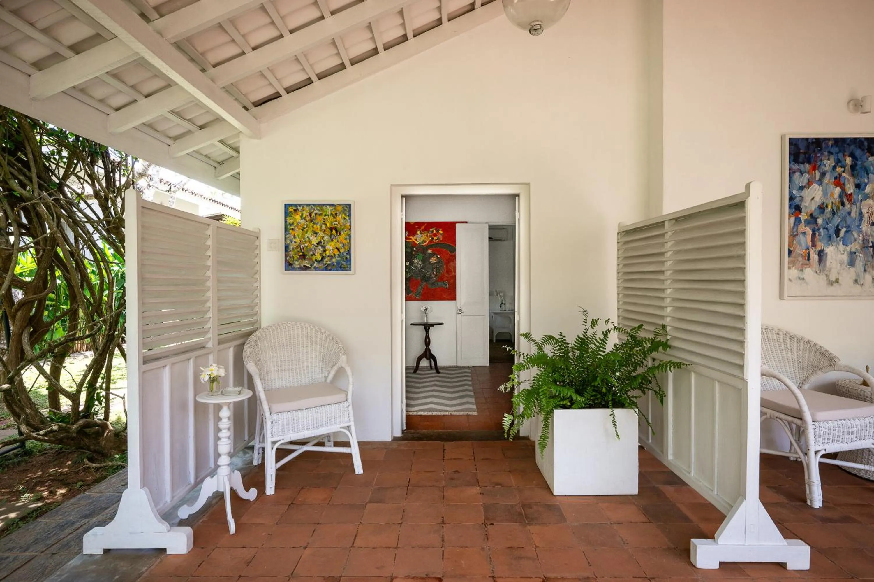 Seating area in Nyne Hotels Rock Villa - Bentota