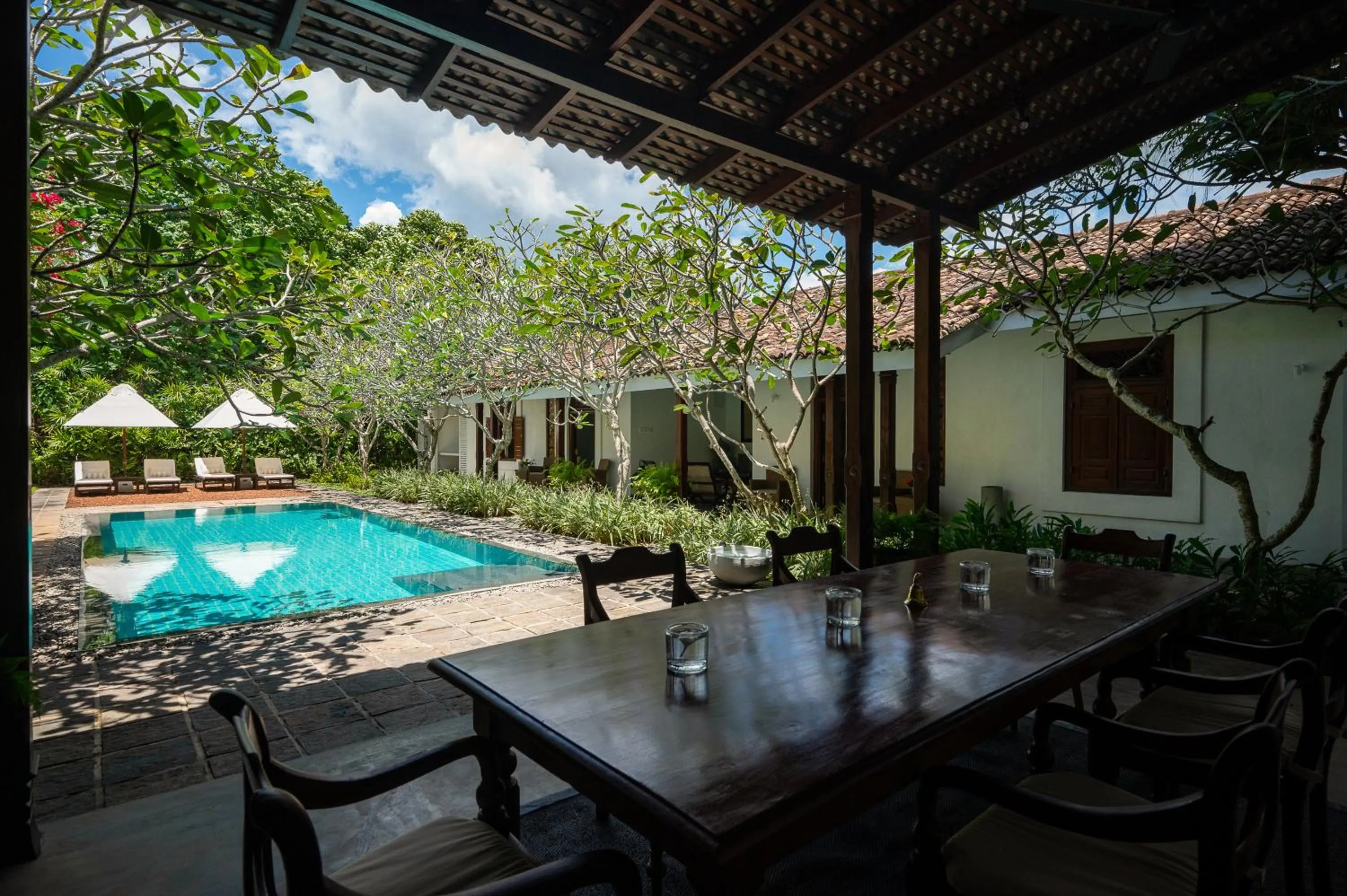 Dining area in Nyne Hotels Rock Villa - Bentota