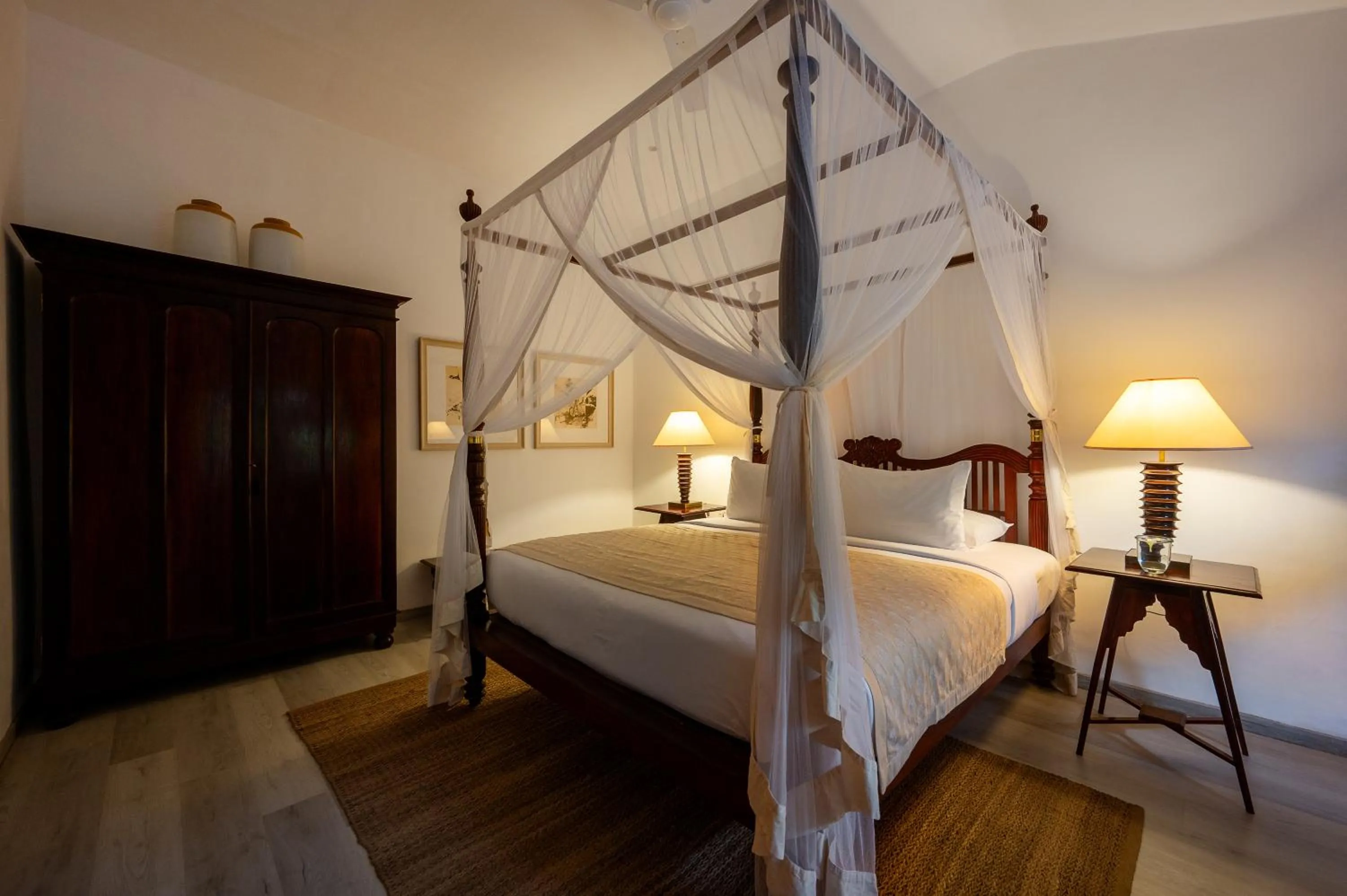 Bed in Nyne Hotels Rock Villa - Bentota