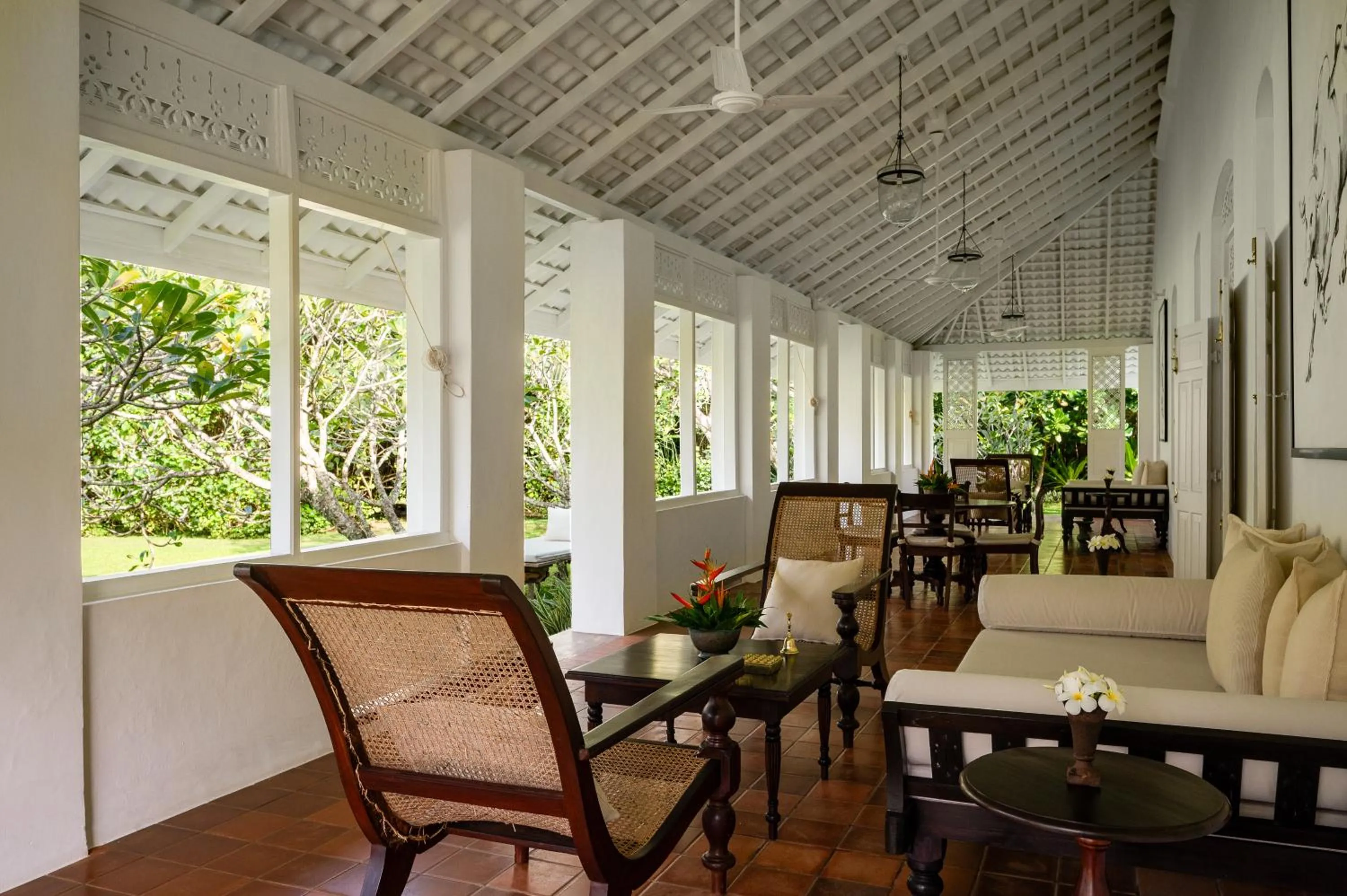 Seating area in Nyne Hotels Rock Villa - Bentota