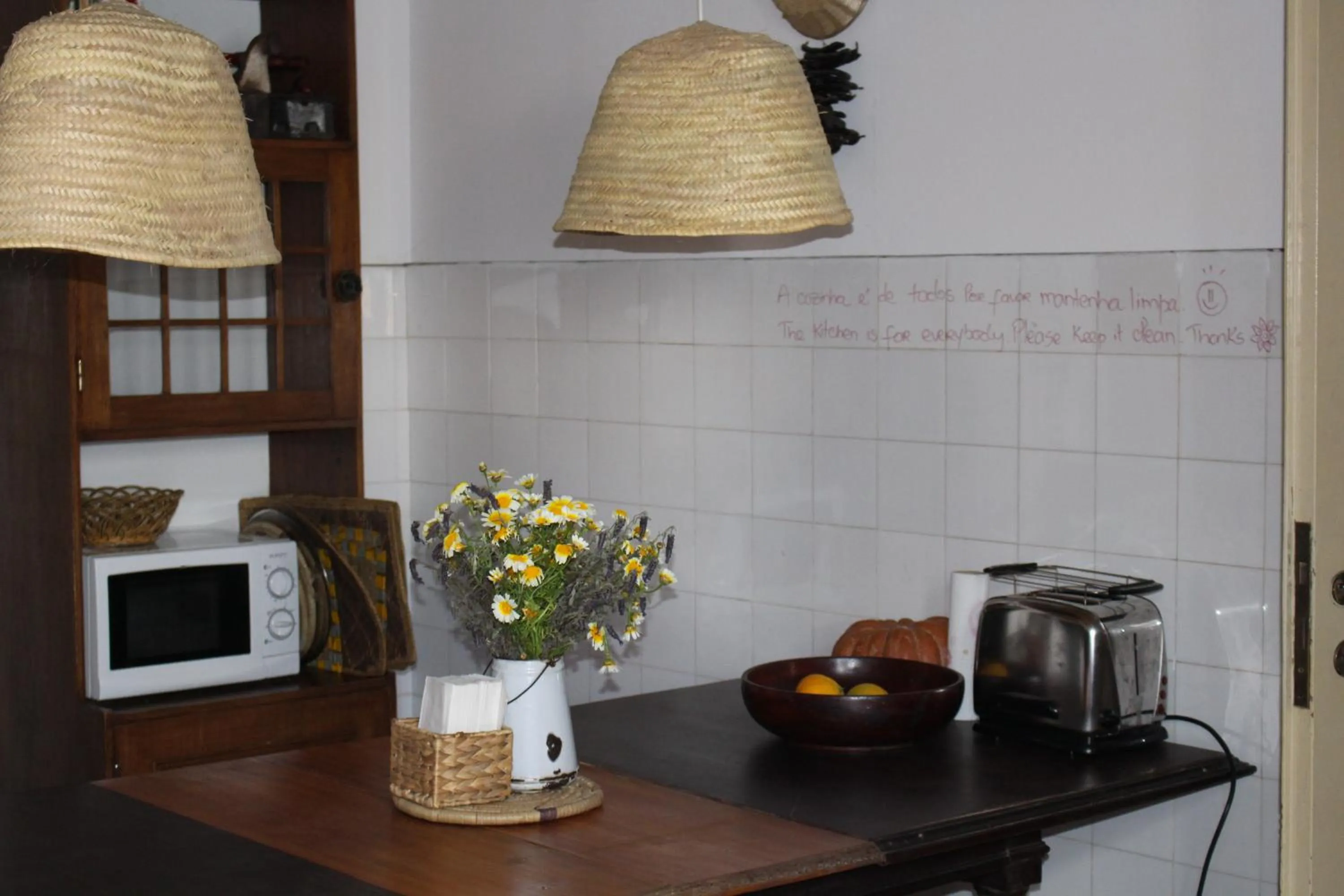 Communal kitchen in Olive Hostel Lagos