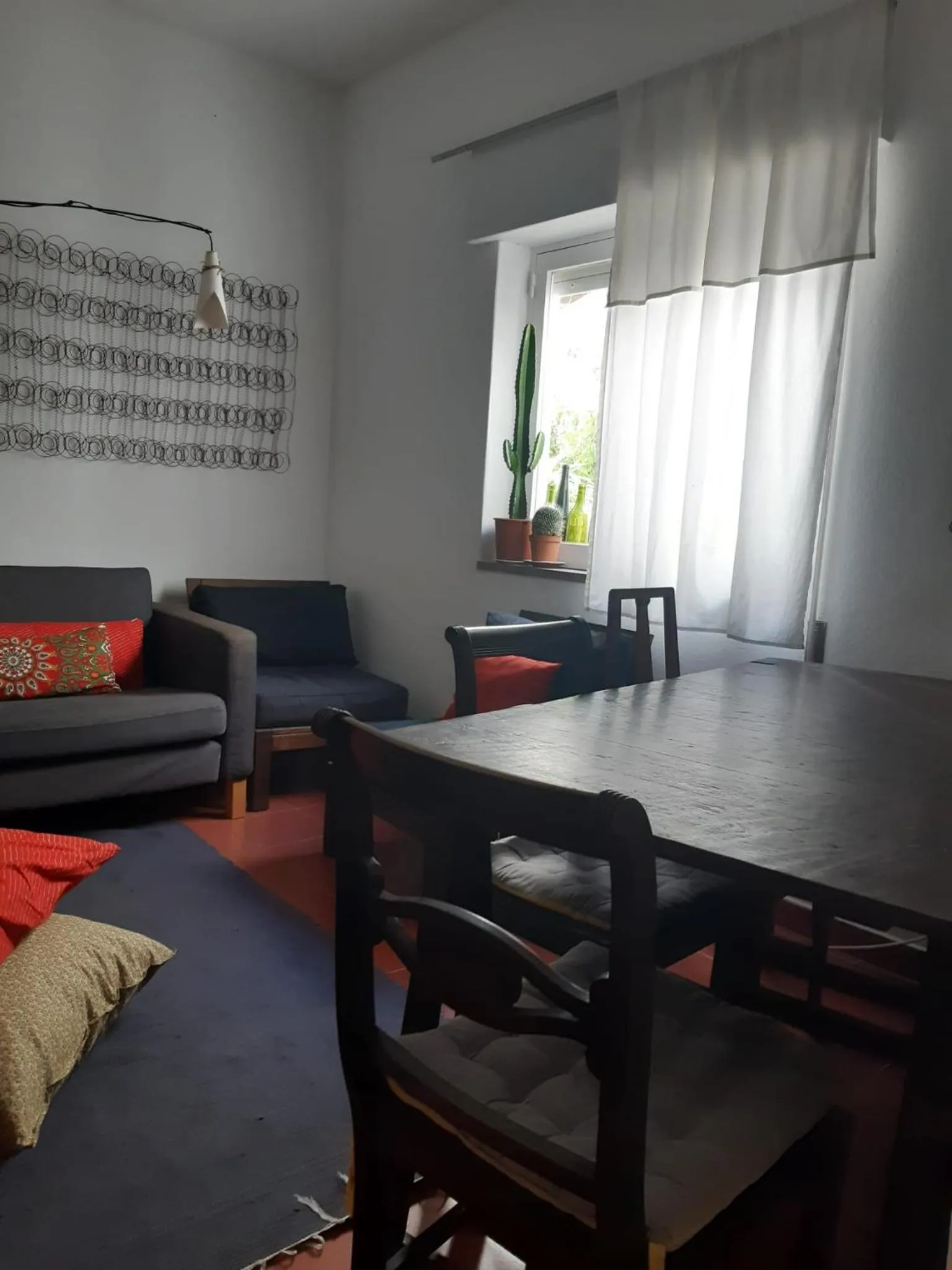 Living room in Olive Hostel Lagos