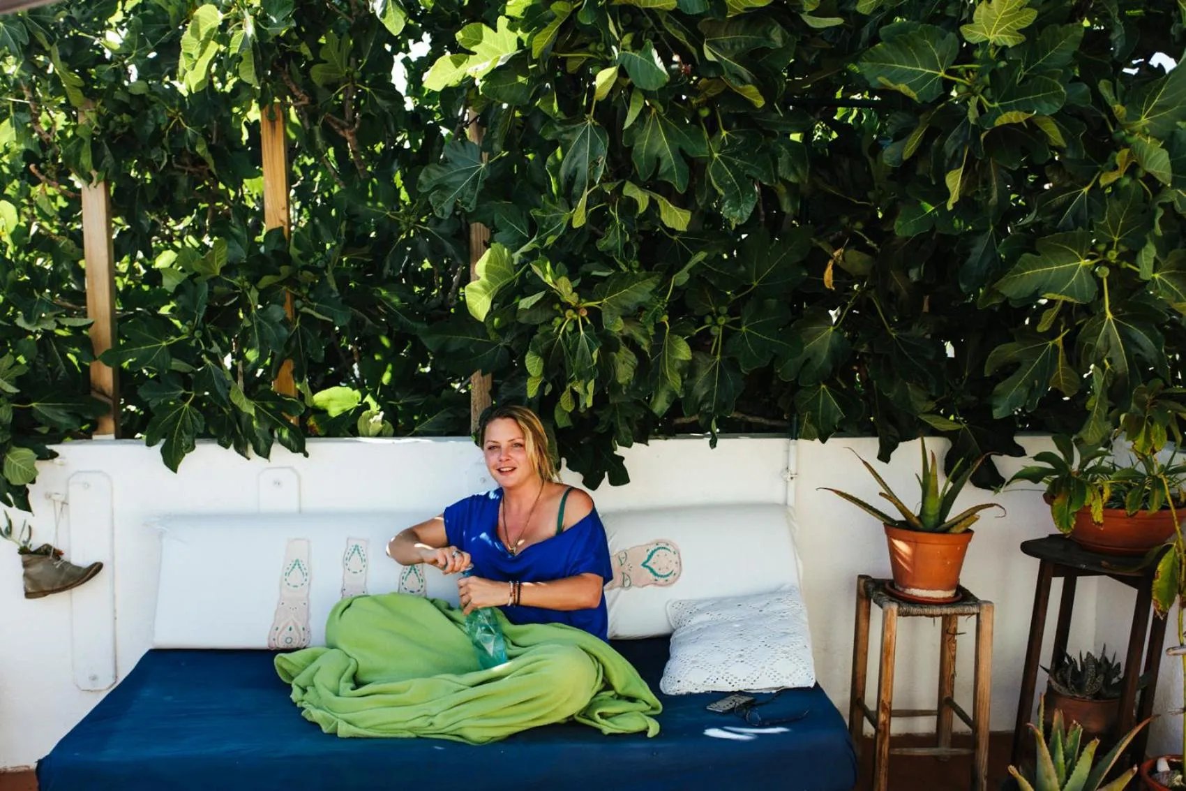 Balcony/Terrace in Olive Hostel Lagos