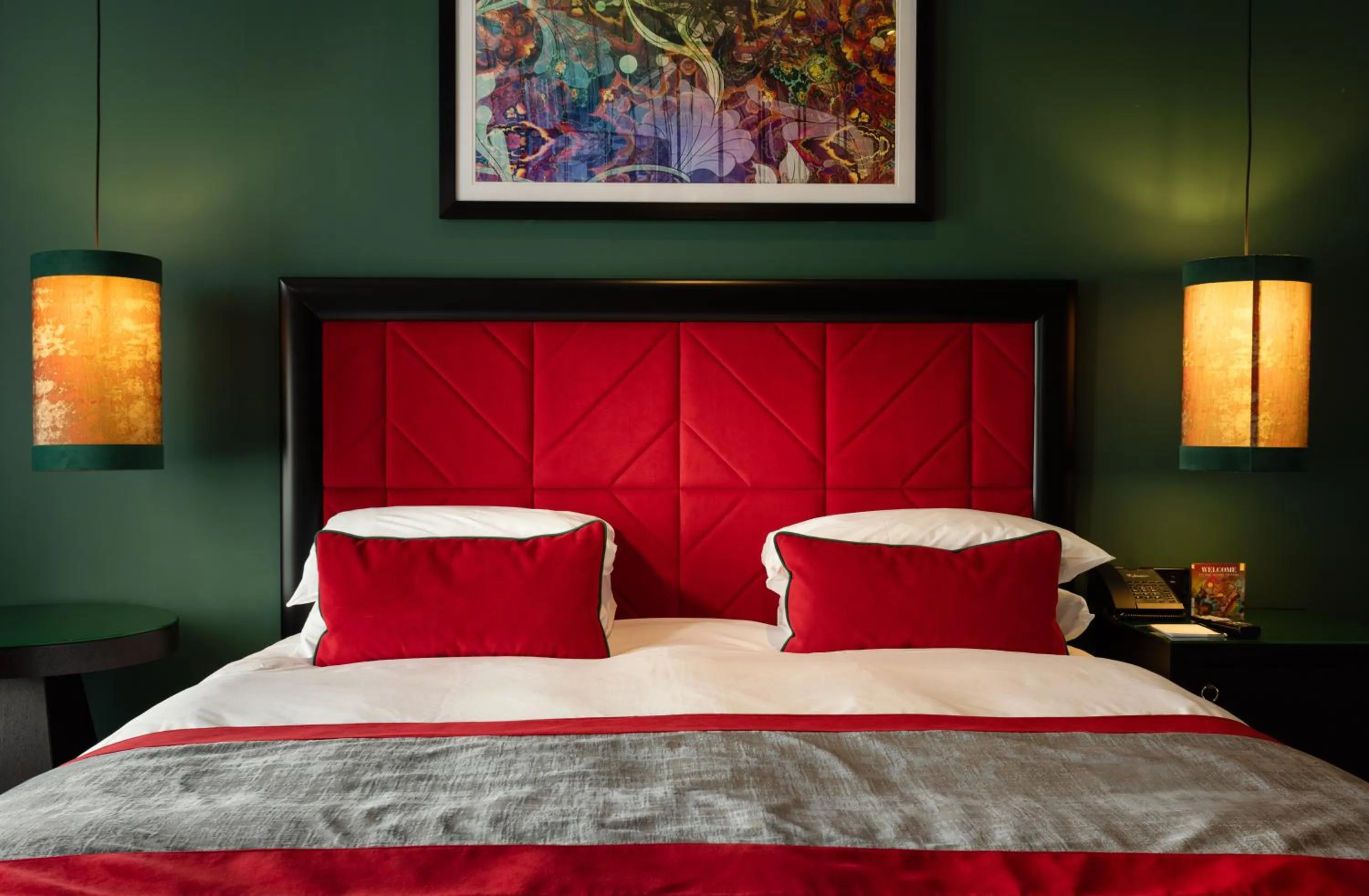 Bedroom, Bed in Malmaison Newcastle