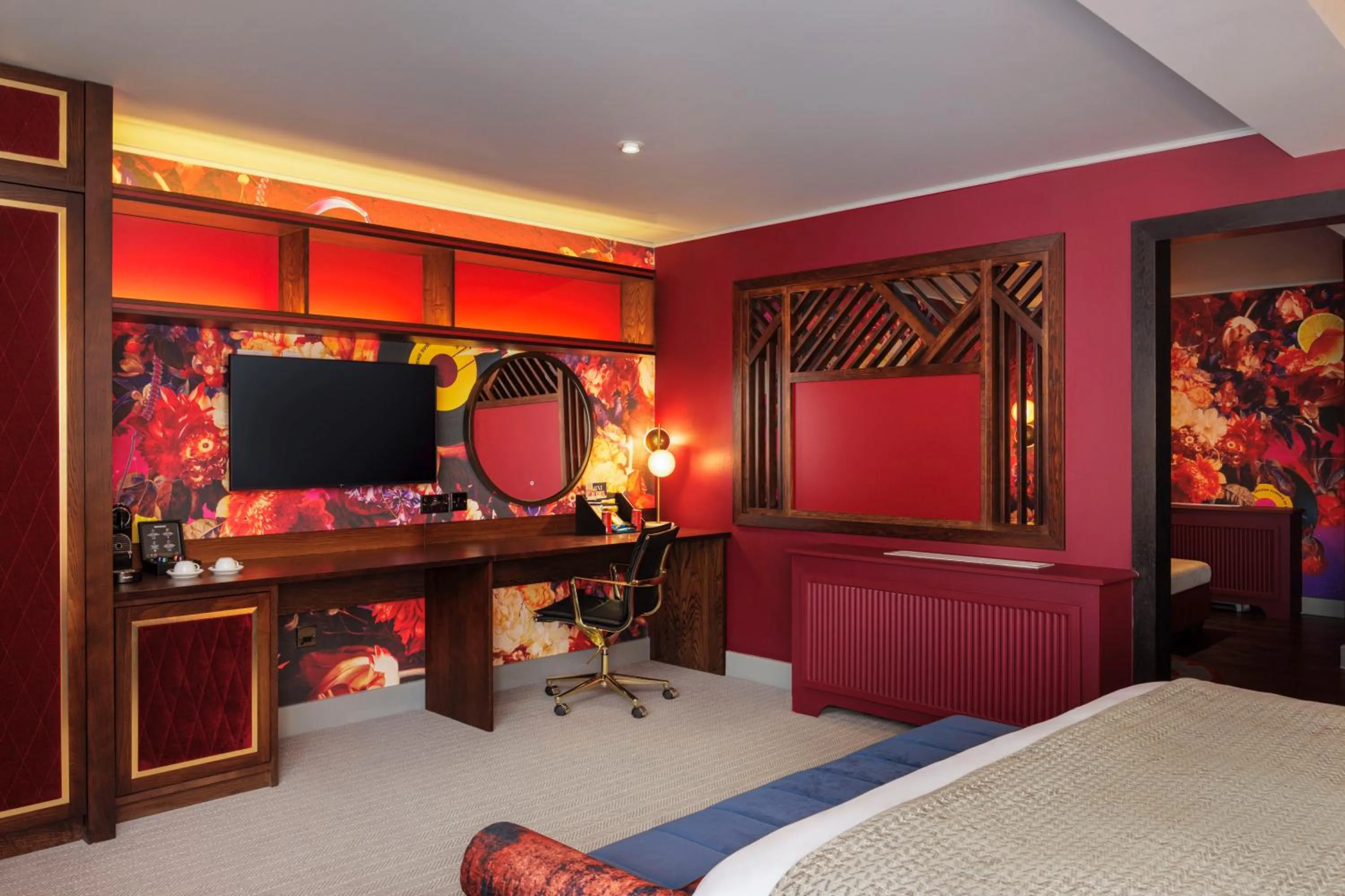 Bedroom, Bed in Malmaison Newcastle