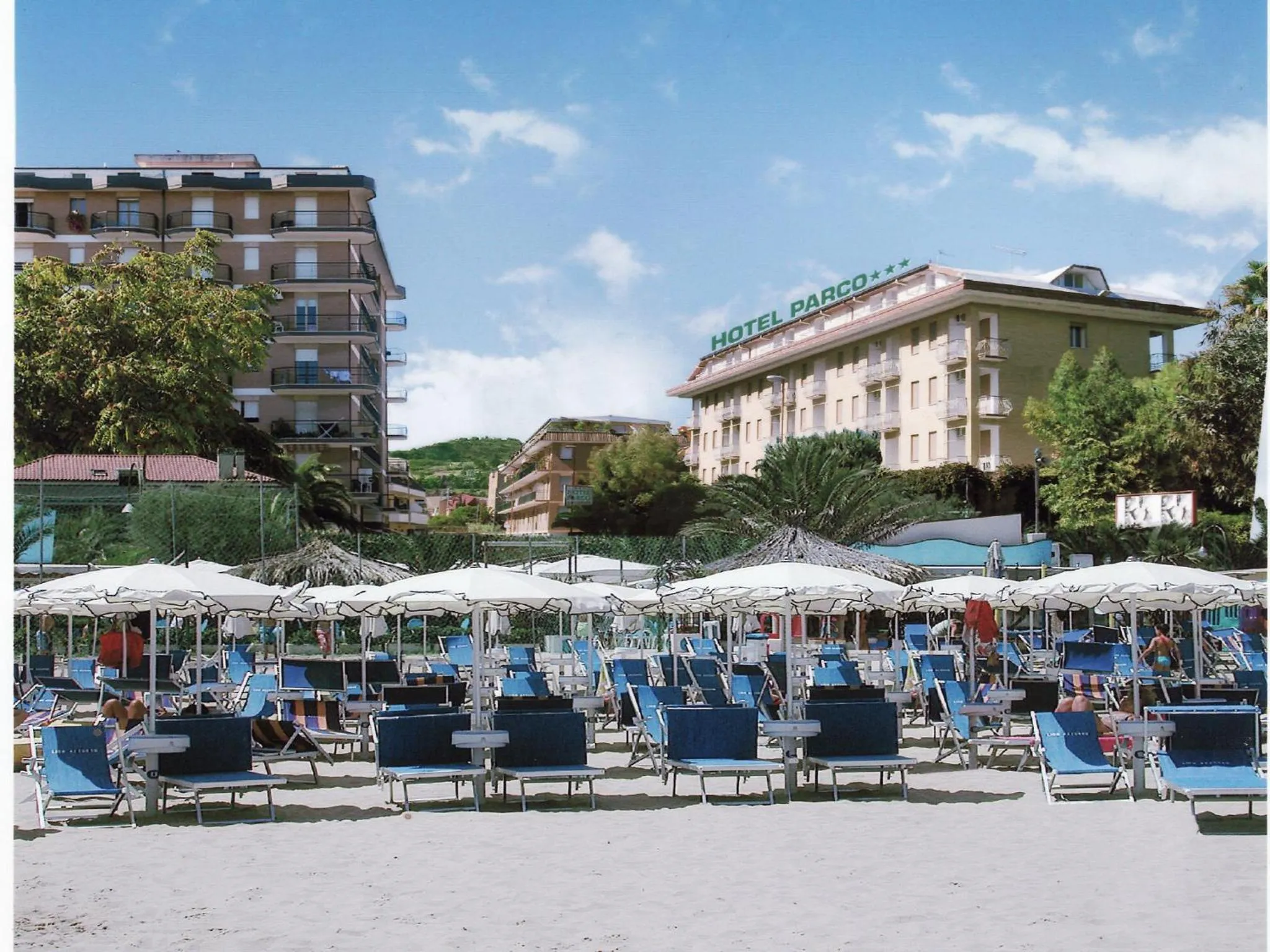 Beach in Hotel Parco