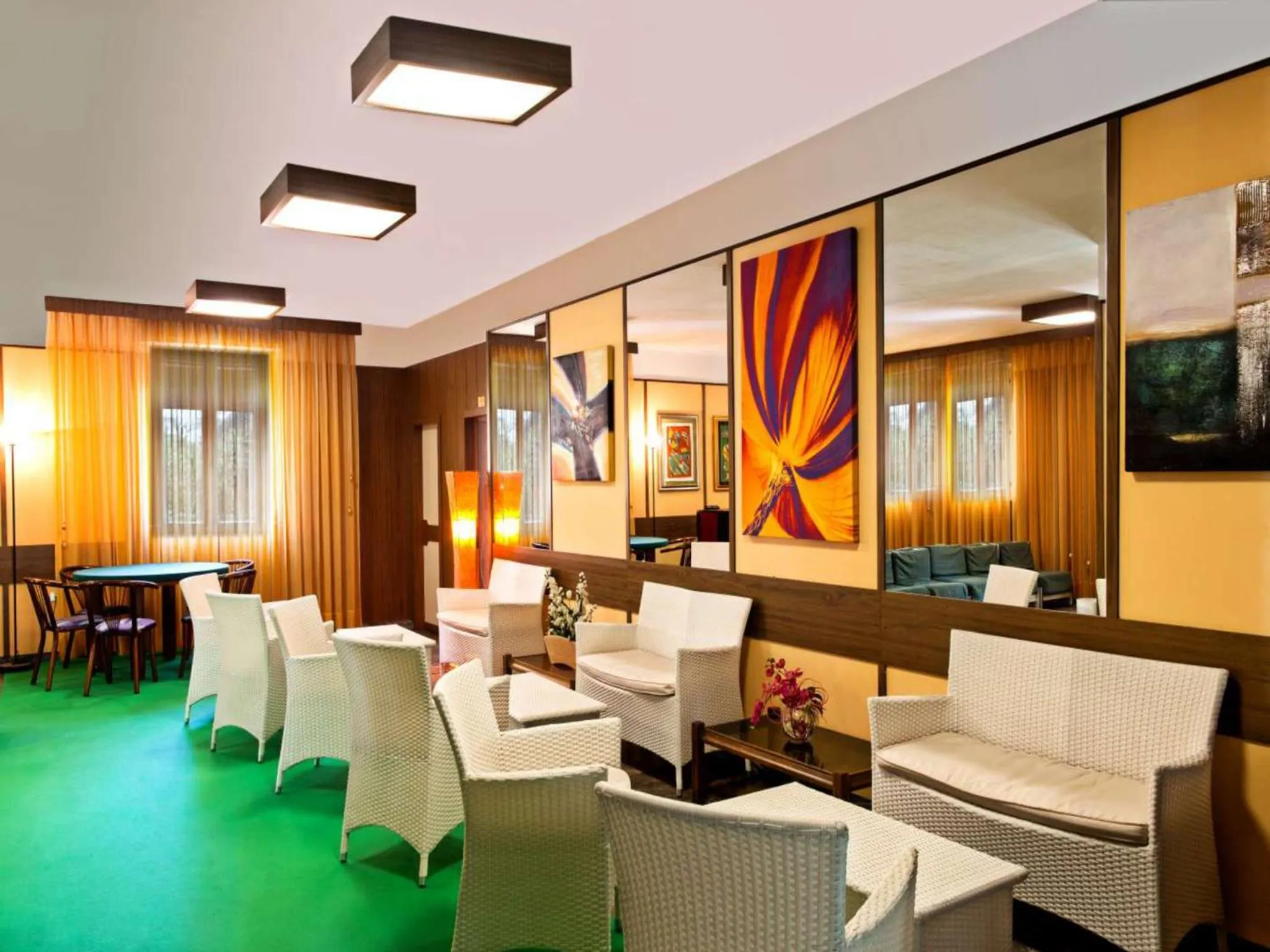 Lobby or reception in Hotel Parco