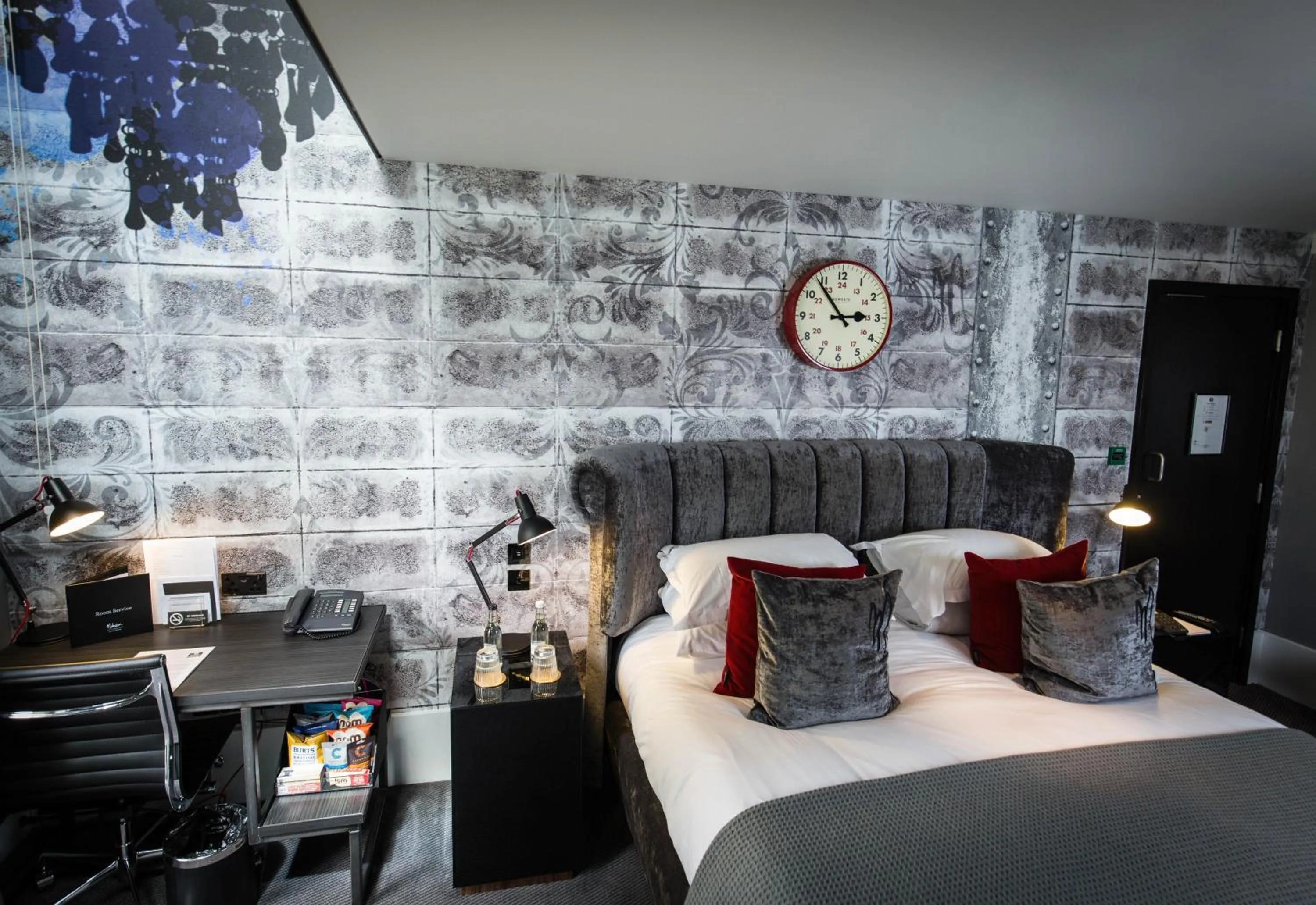 Bedroom, Bed in Malmaison Oxford