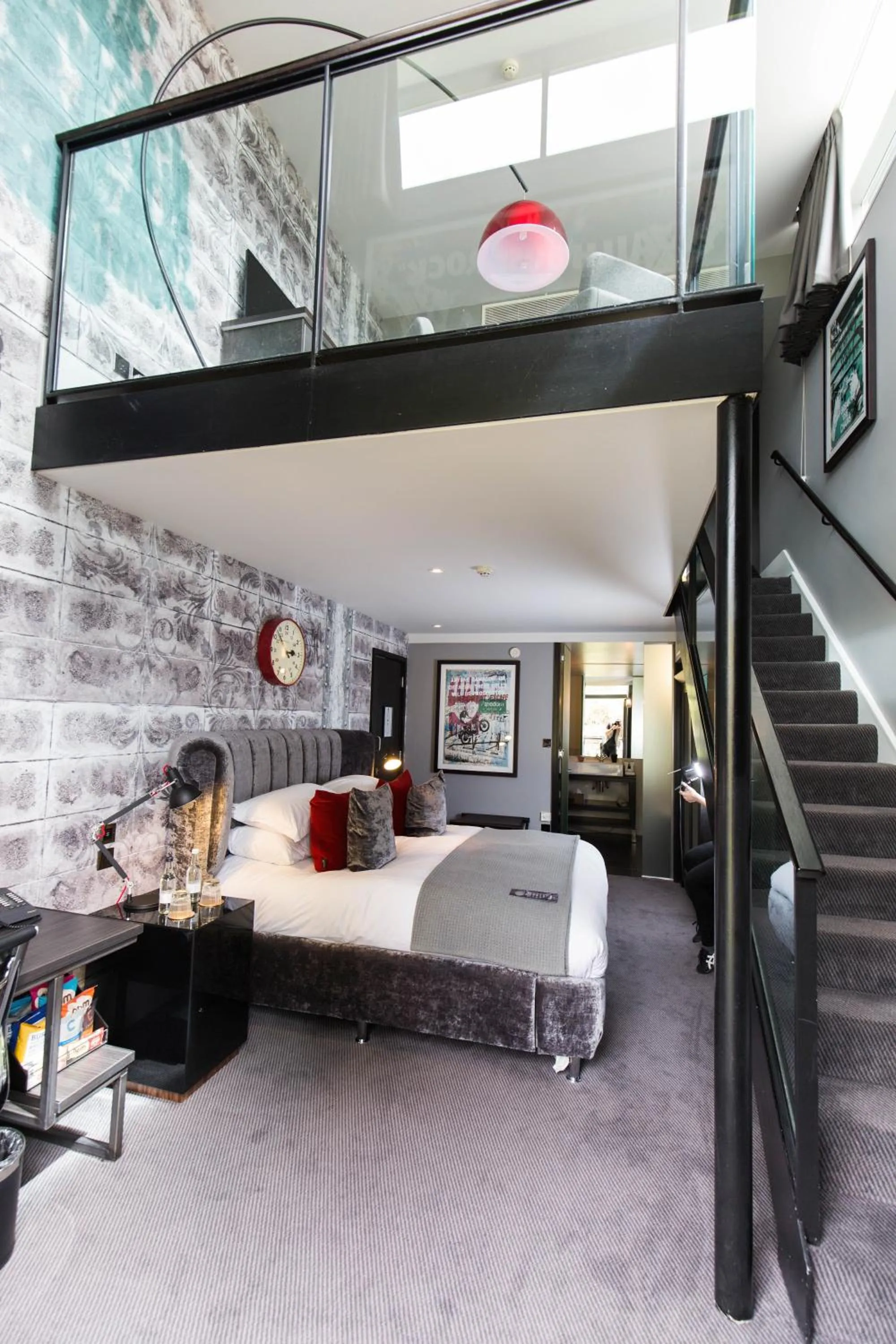 Bedroom, Bed in Malmaison Oxford