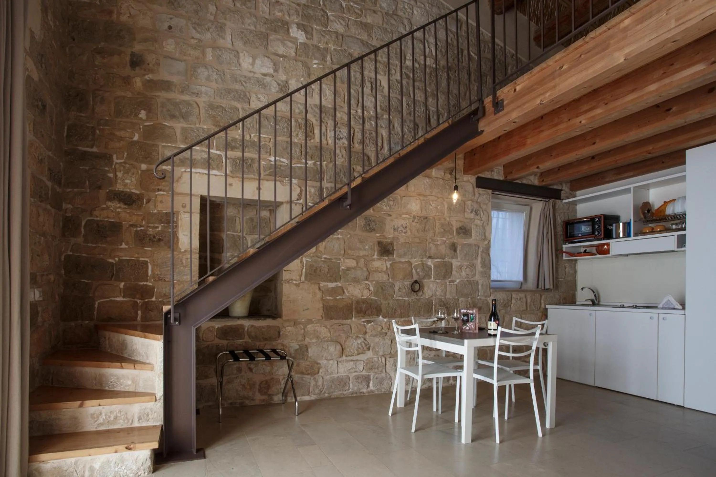 Dining area in Stacci Rural Resort