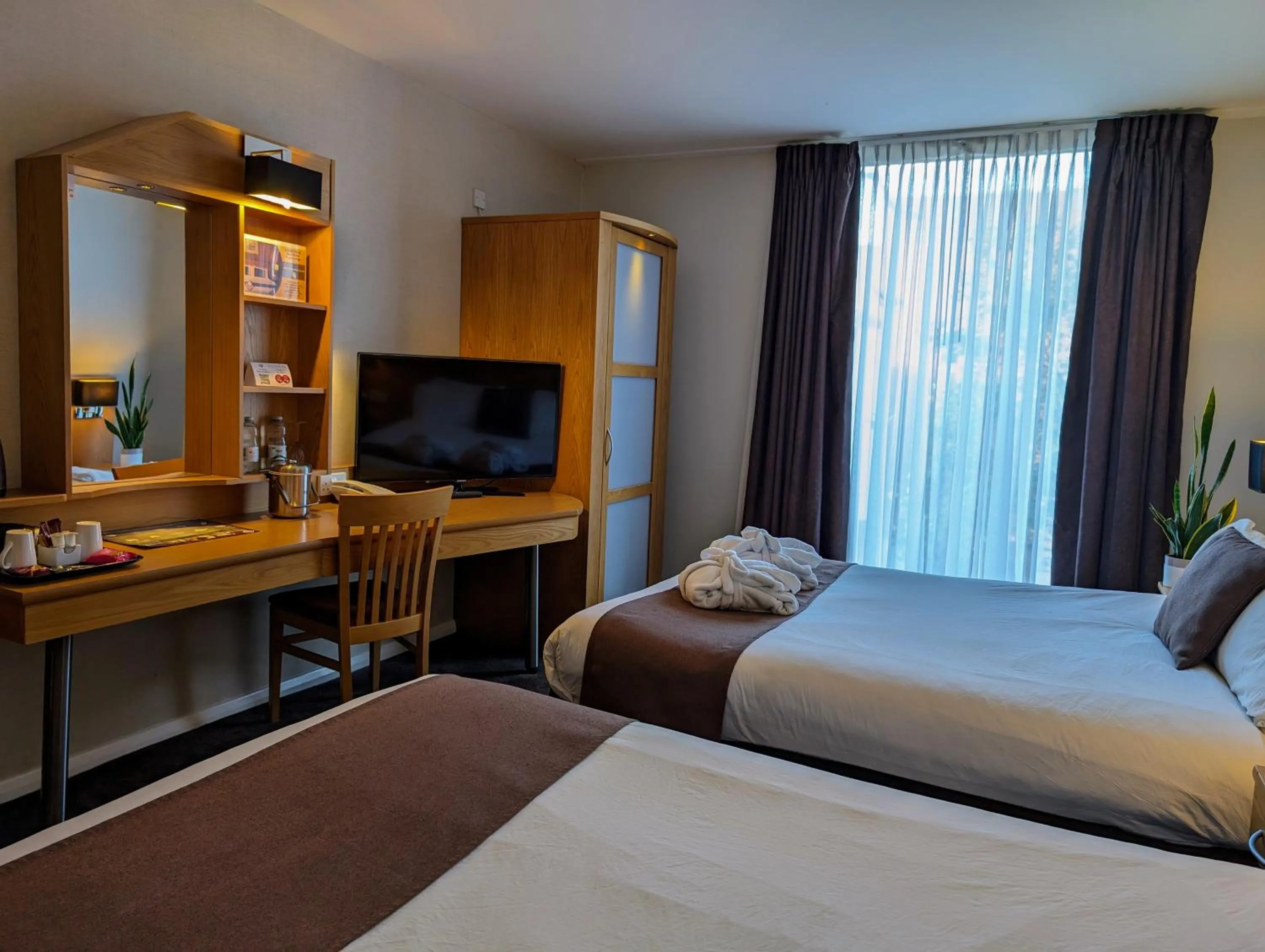 TV and multimedia, Bed in Future Inn Bristol