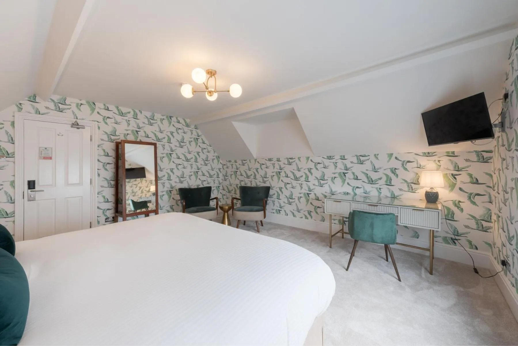 Photo of the whole room, Bed in Florence House Boutique Hotel and Restaurant