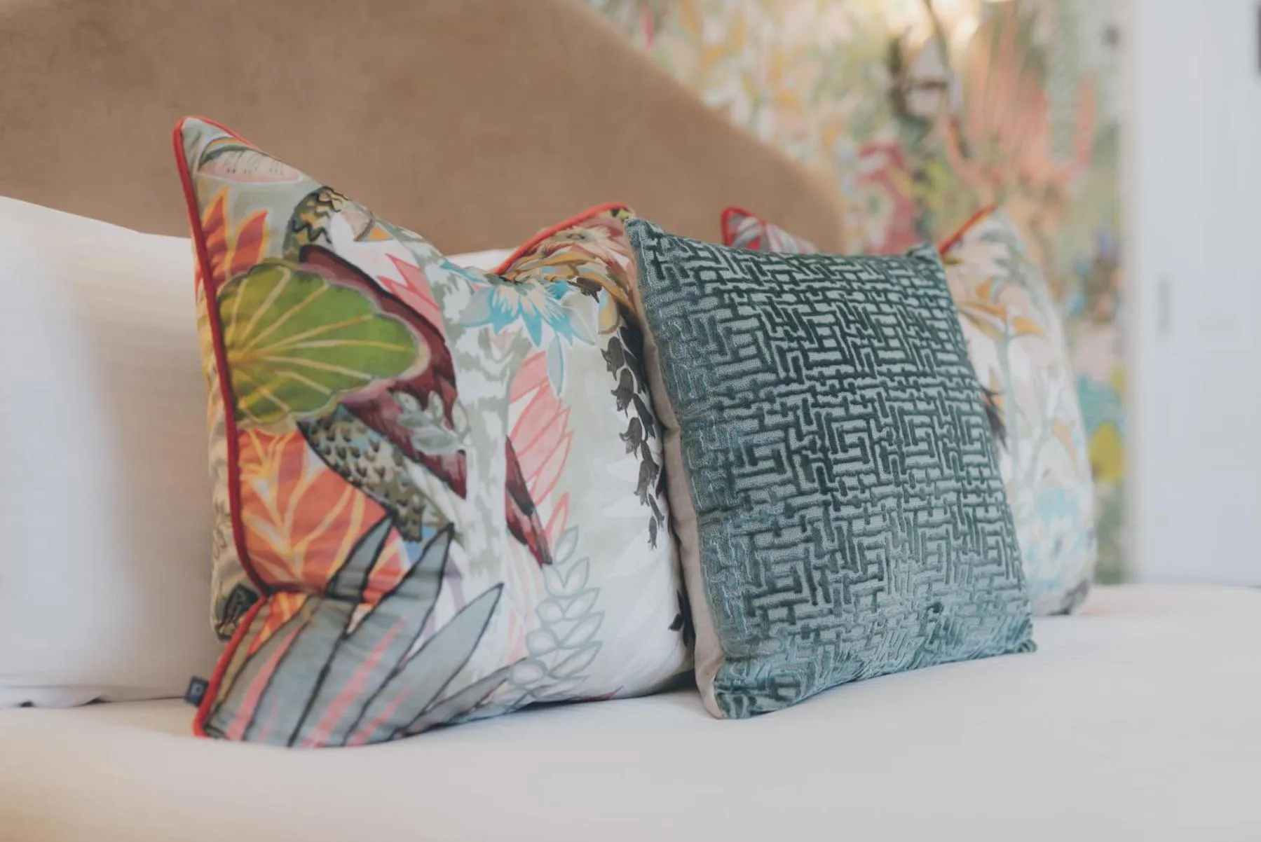 Decorative detail in Florence House Boutique Hotel and Restaurant