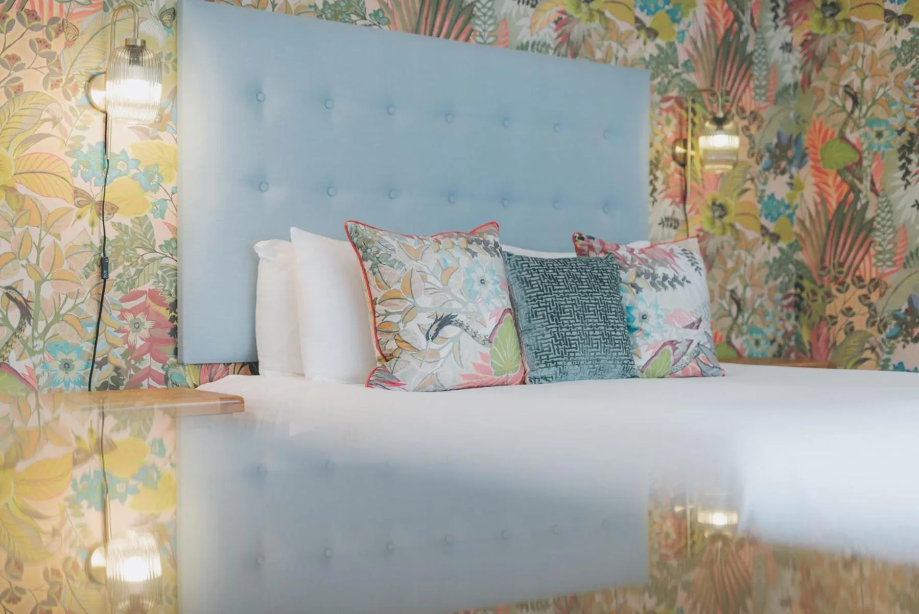 Bed in Florence House Boutique Hotel and Restaurant