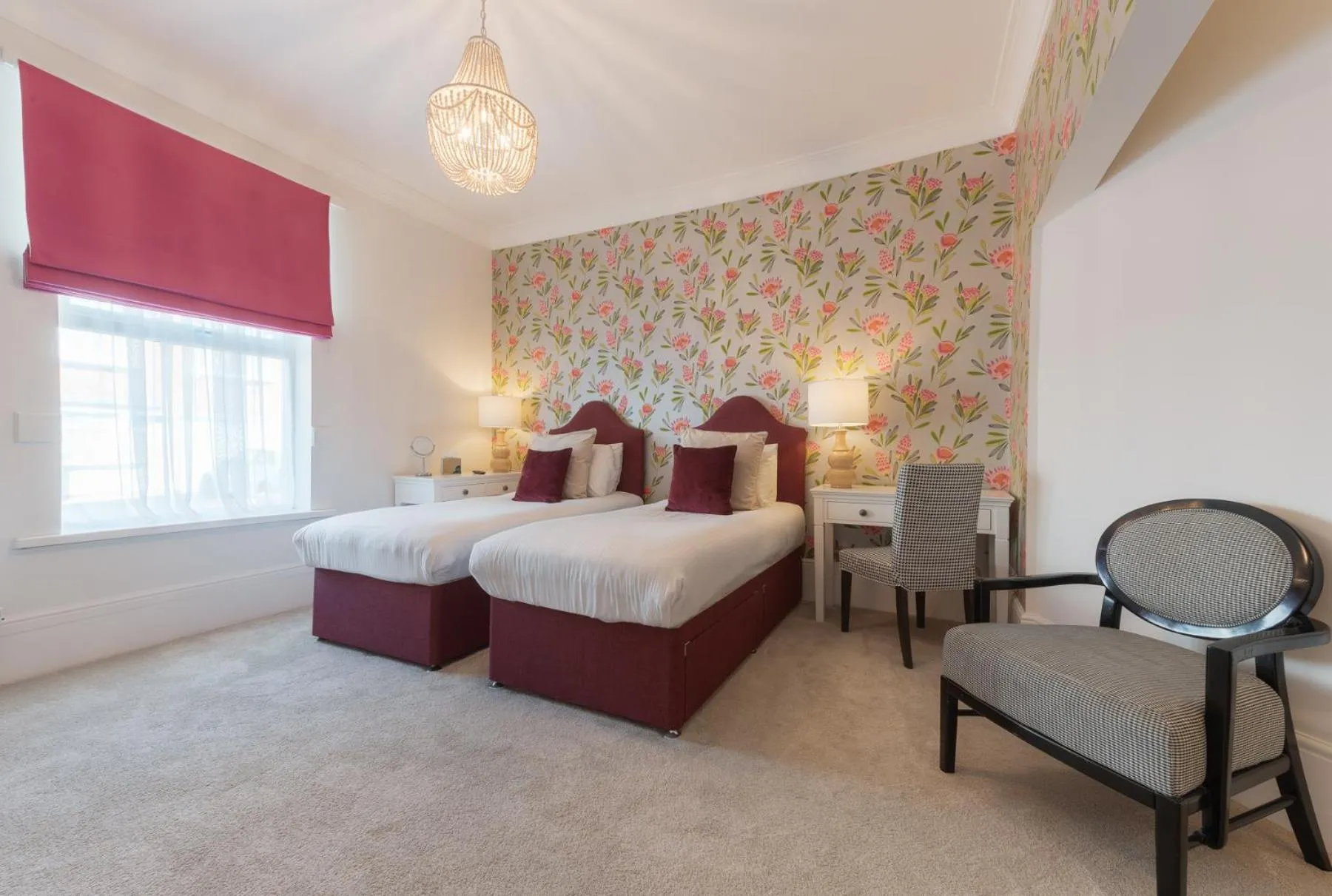 Decorative detail, Bed in Florence House Boutique Hotel and Restaurant