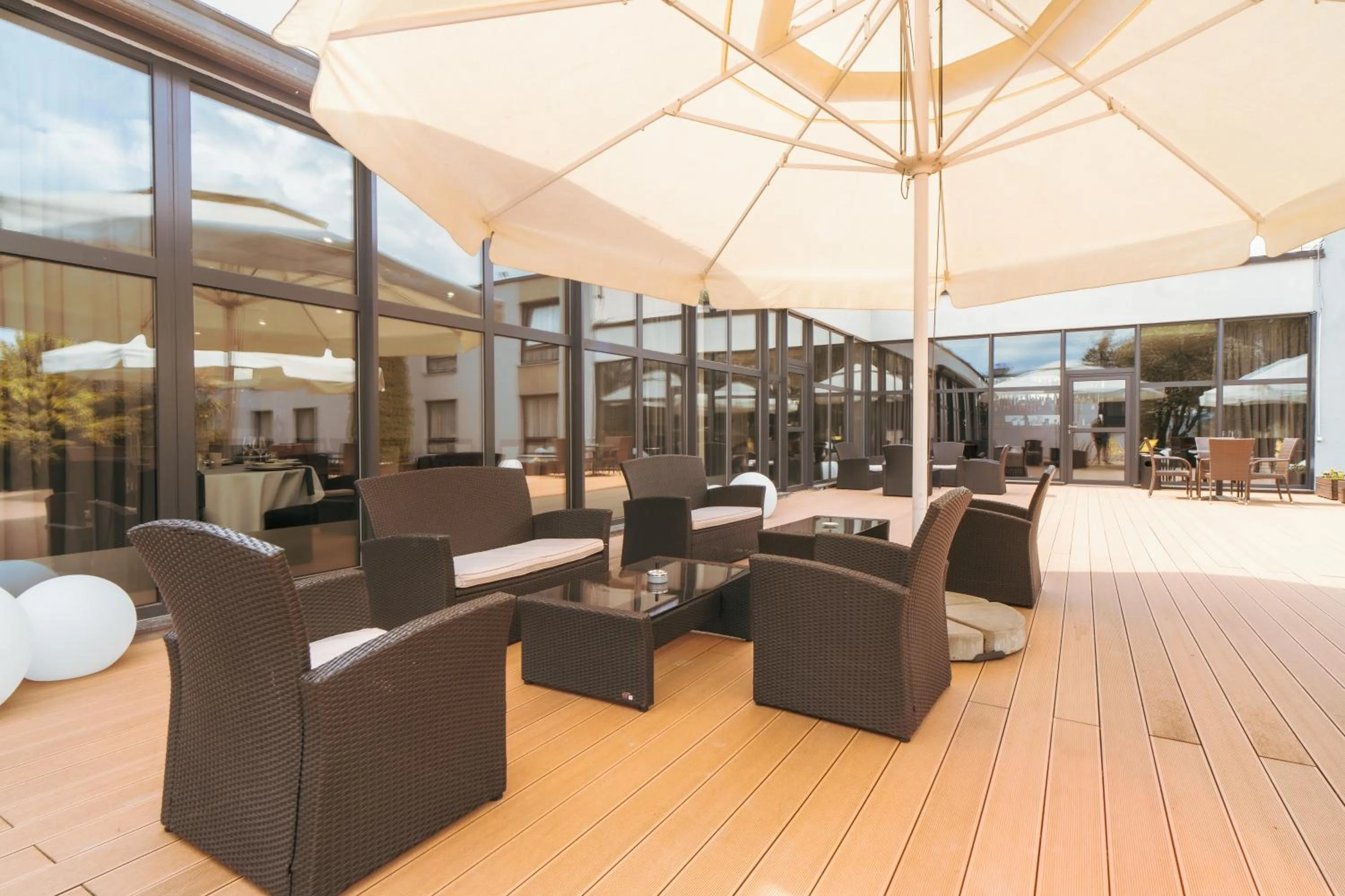 Balcony/Terrace in Mercure Cieszyn