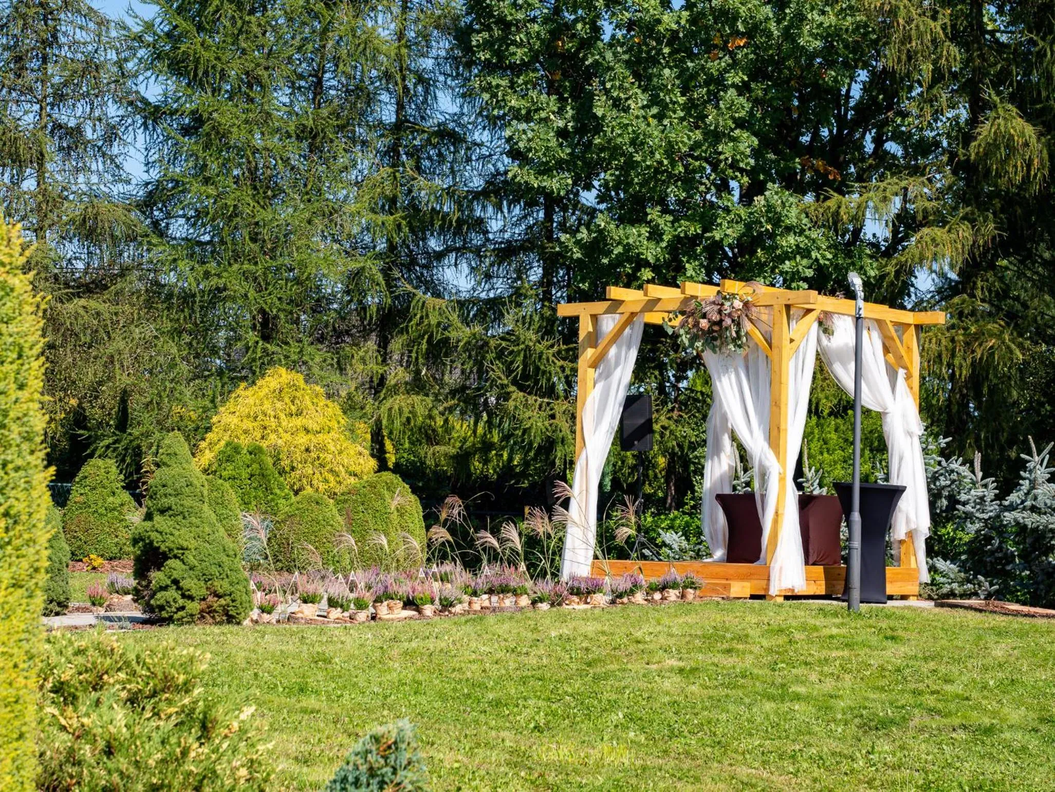 Garden in Mercure Cieszyn