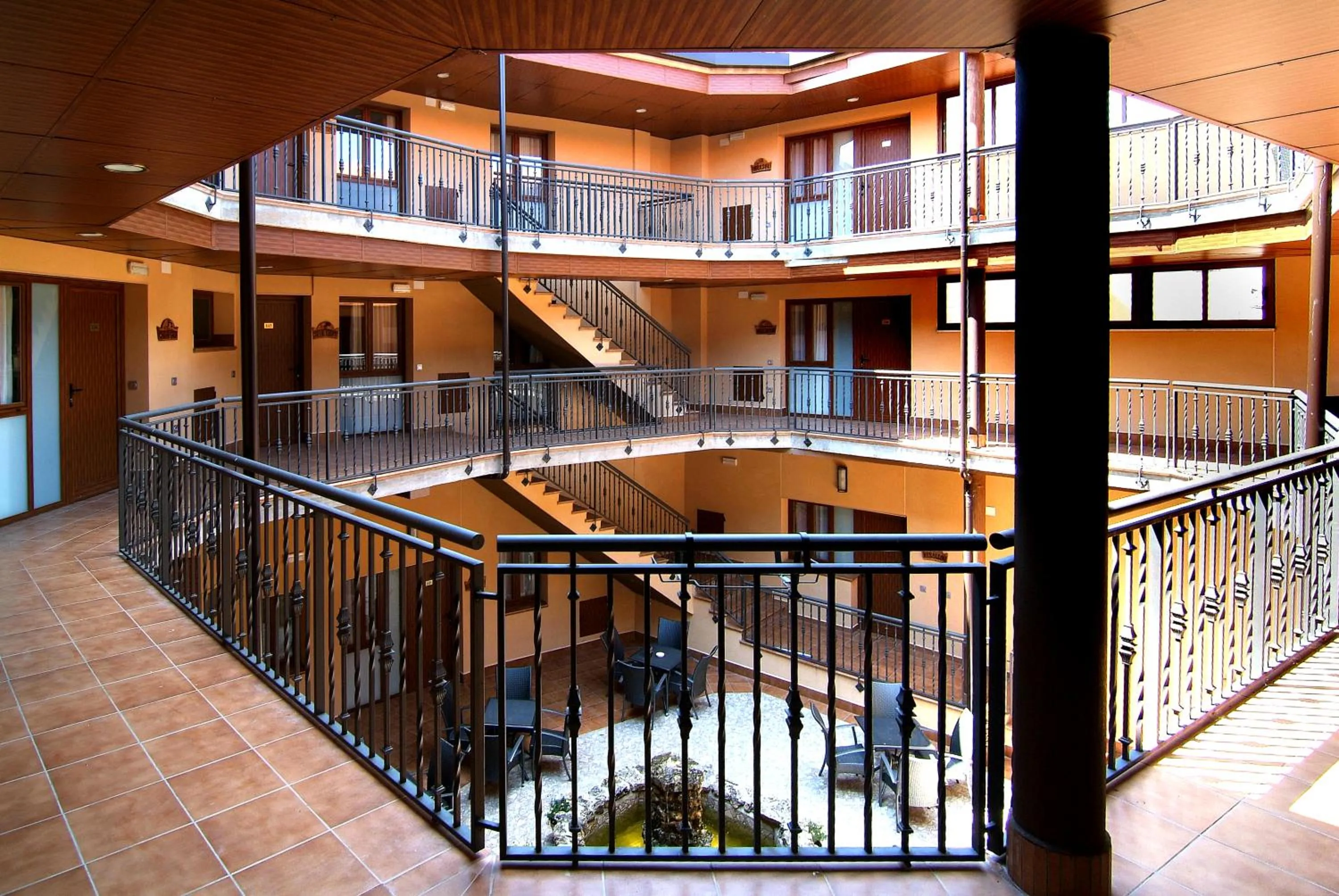 Balcony/Terrace in Apartahotel La Corrala