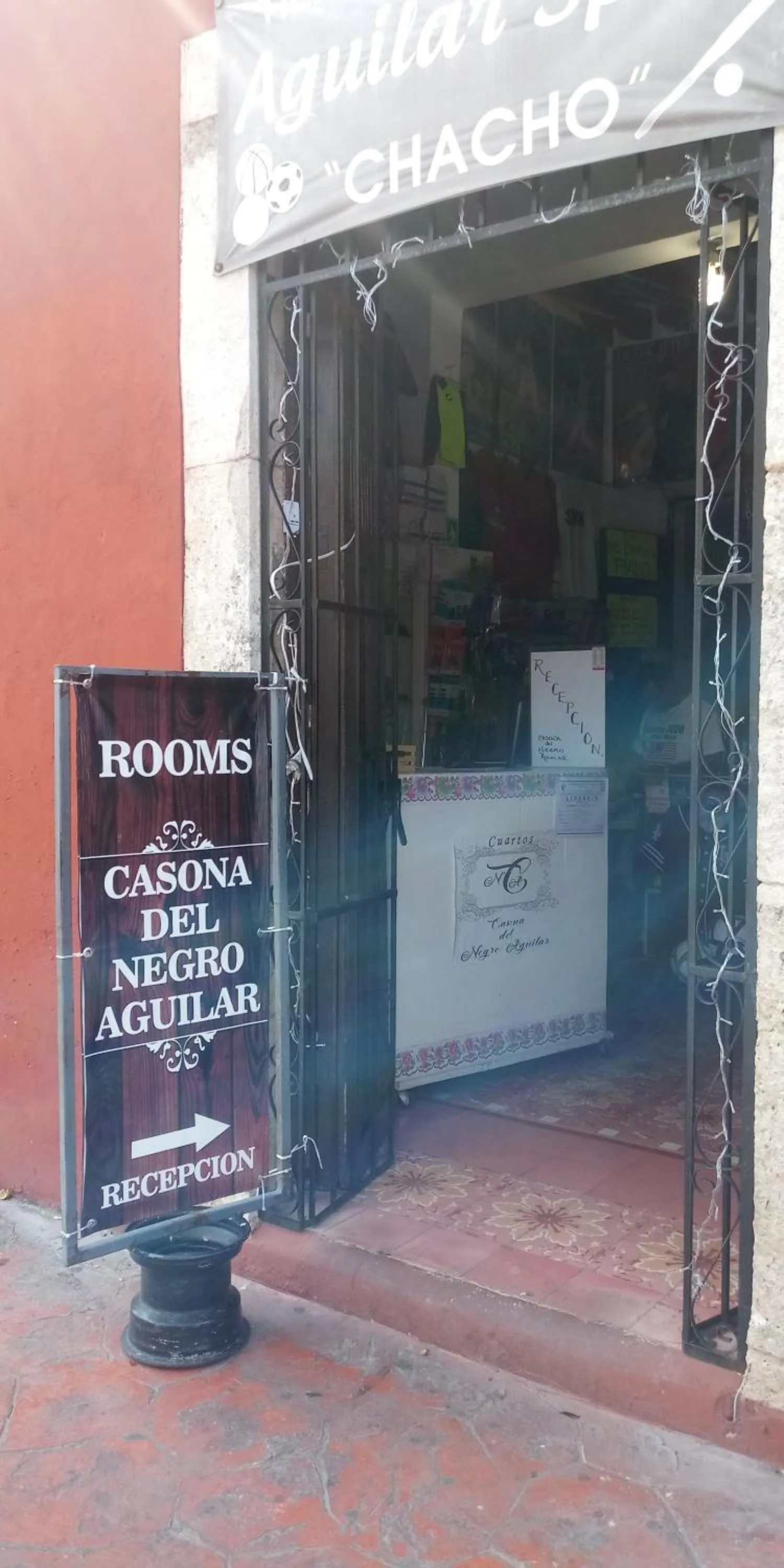 Facade/entrance in Casona del Negro Aguilar