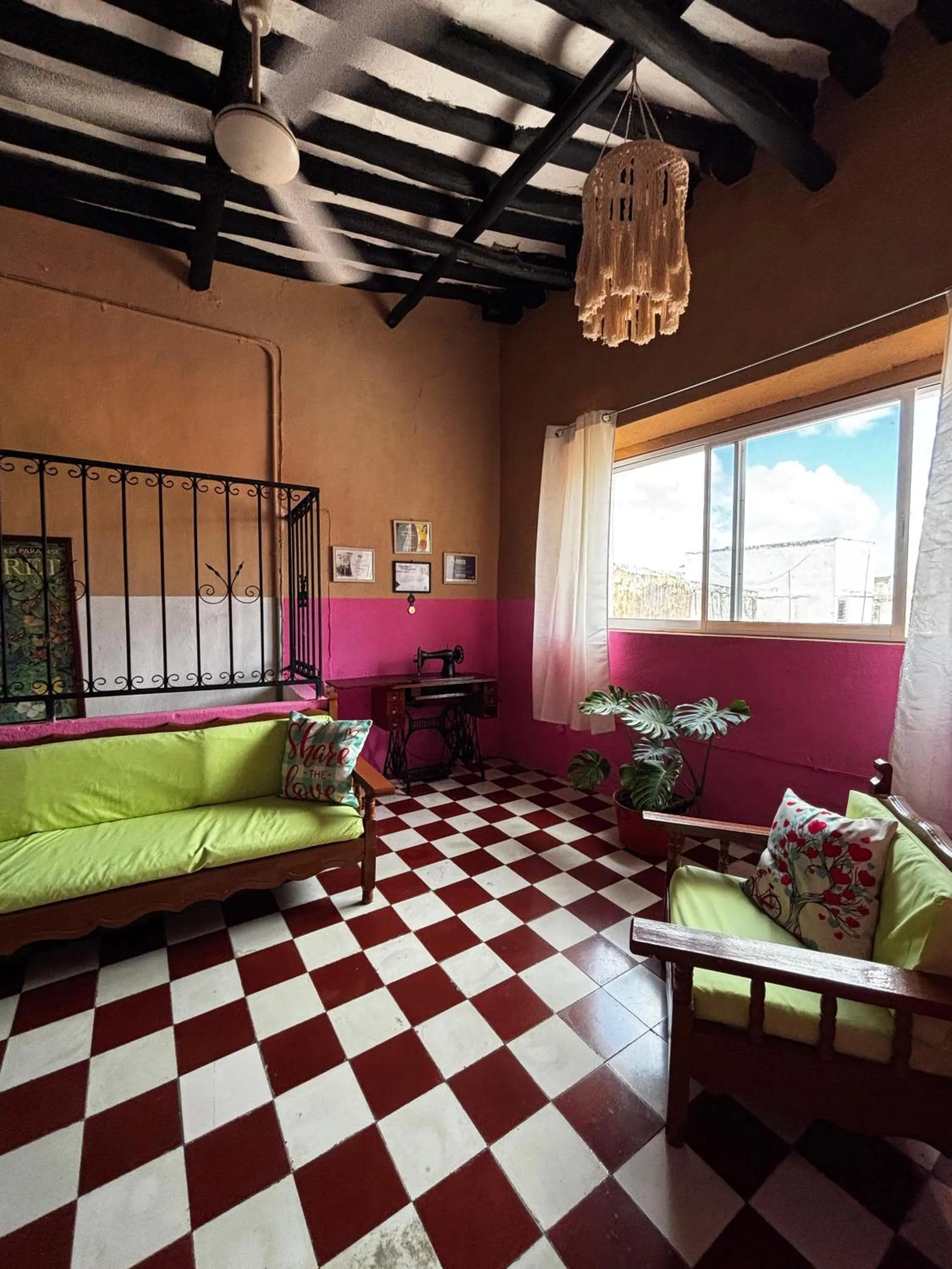 Living room in Casona del Negro Aguilar
